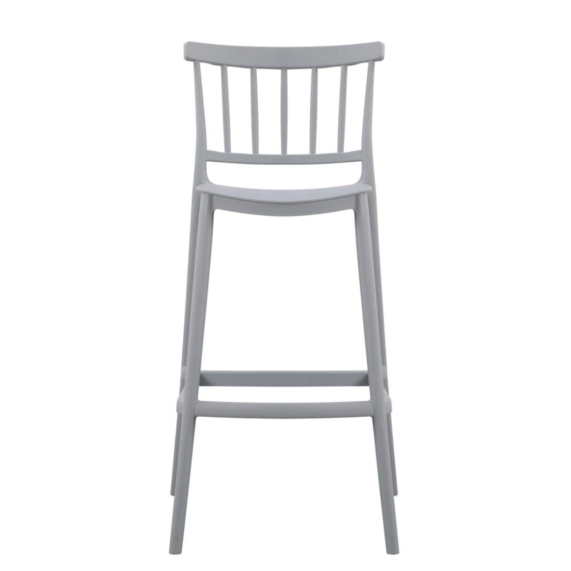 Silla Bar Oxford 104X37X48 Rta Gris