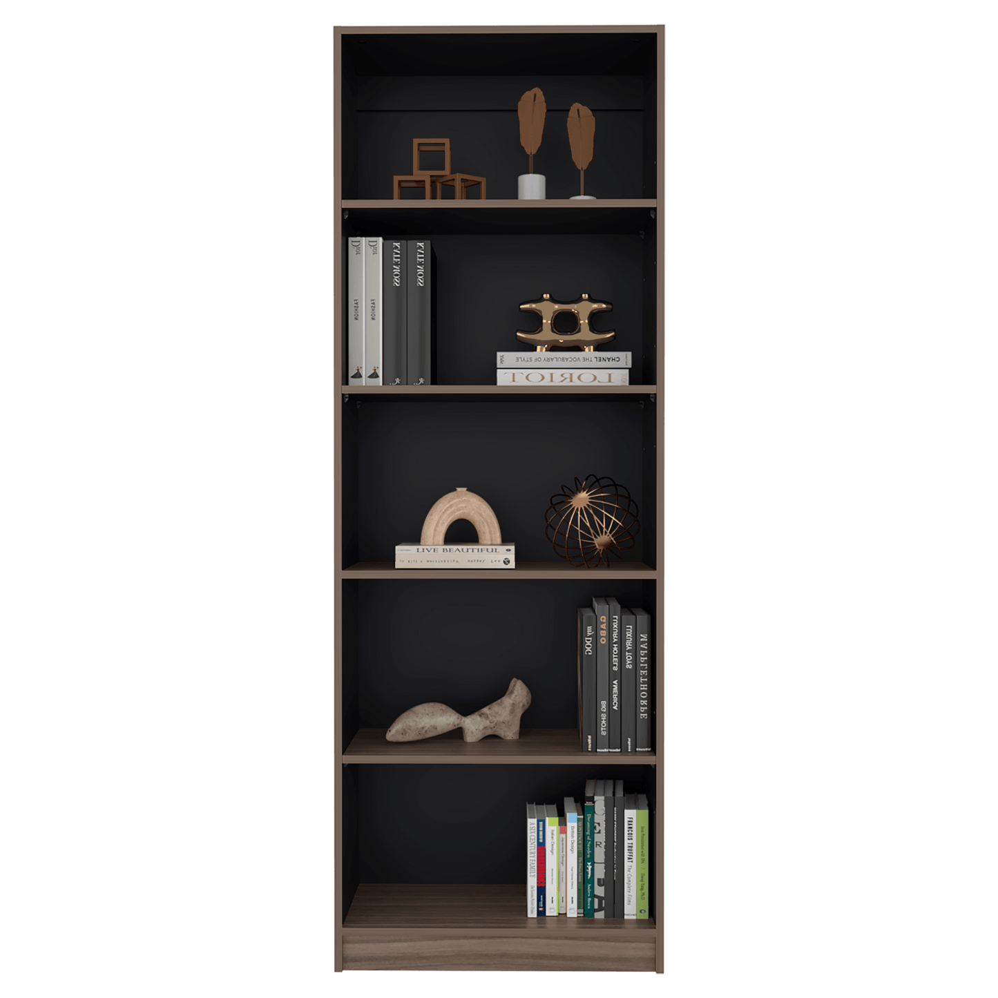 Estante Home E3 180X62X29 Rta Avellana