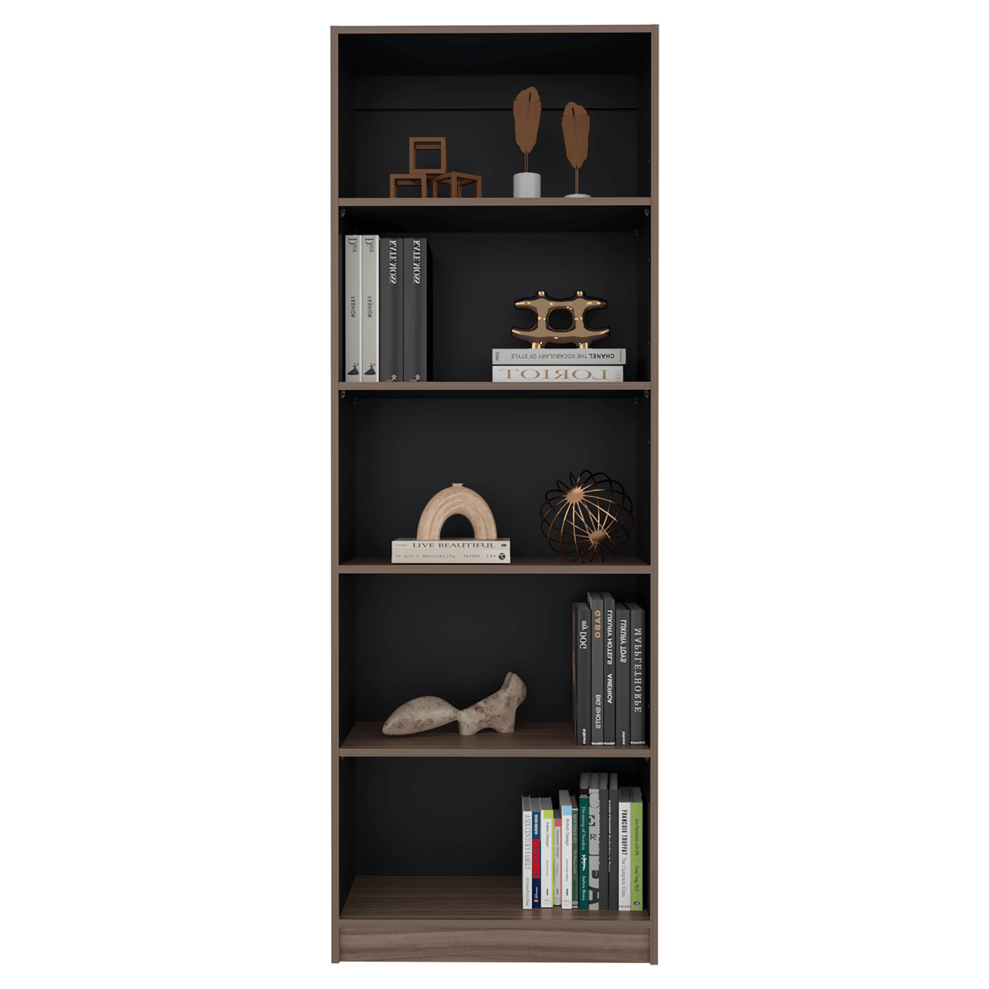 Estante Home E3 180X62X29 Rta Avellana