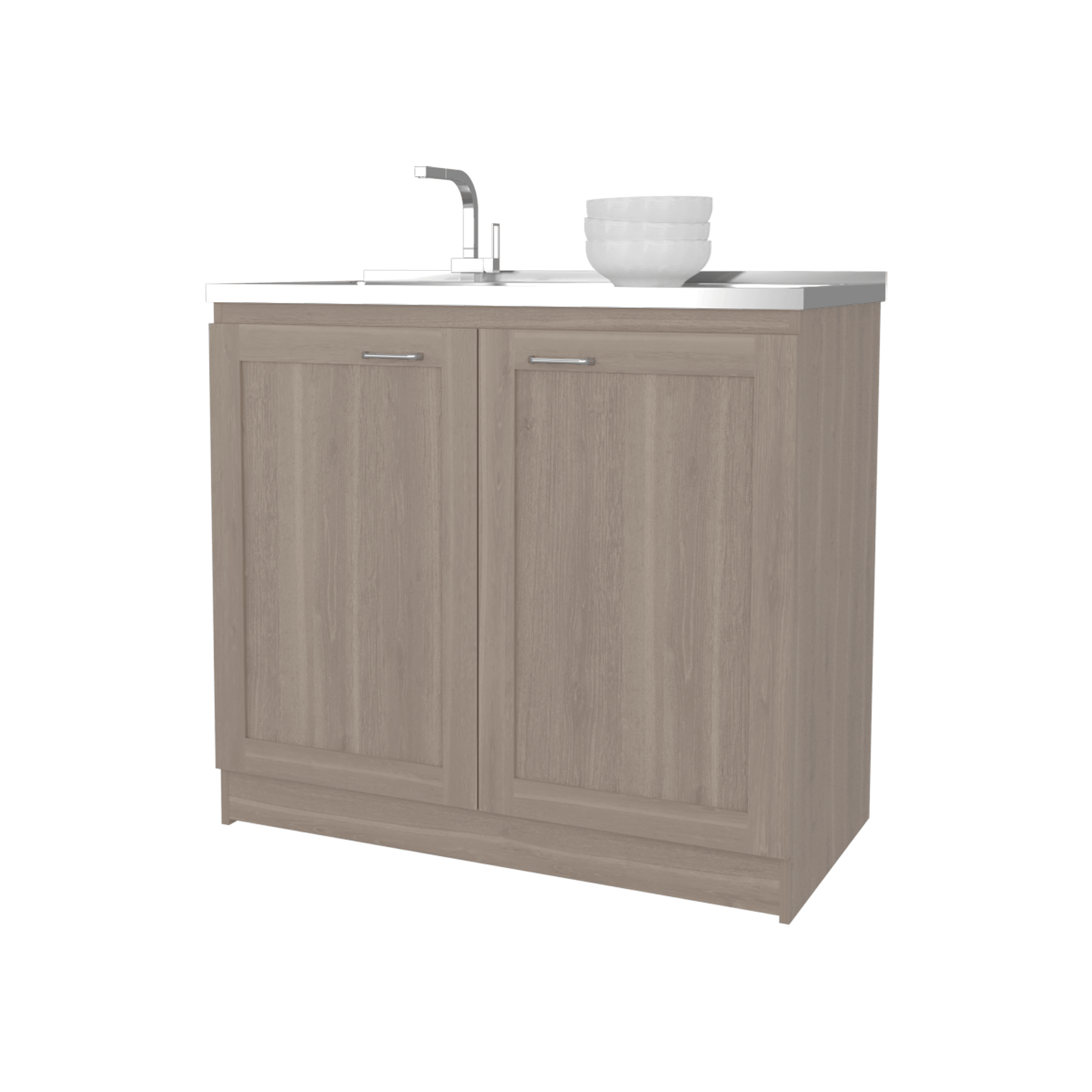 Mueble Inferior De Cocina Zurich 88X98X52 Rta Bardolino Zf