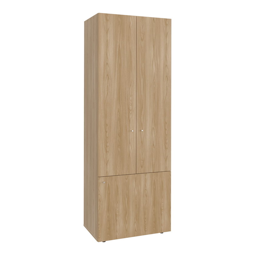 Closet 3 Puertas Tuhogar 170X60X40 Fresno Blanco N/A