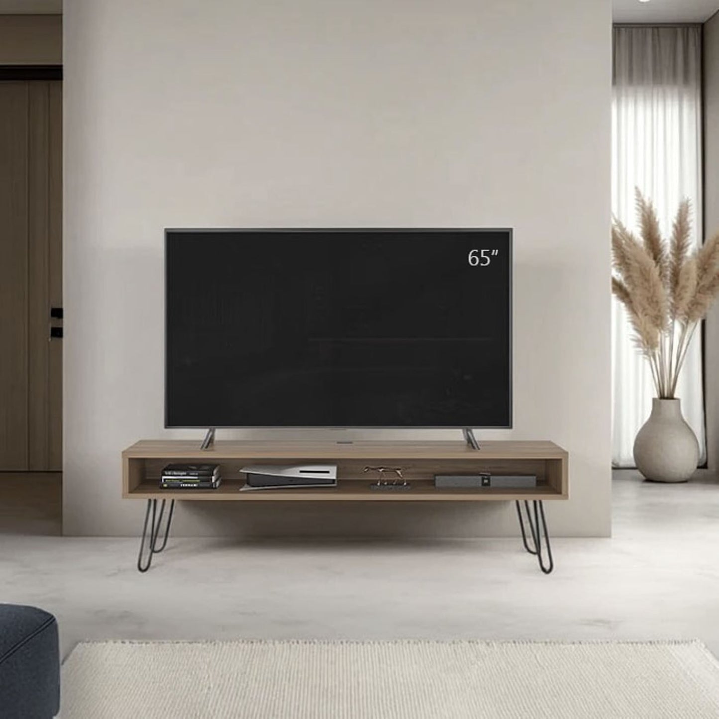 Rack  De Tv Luft 75" 49X180X35 Rta Miel
