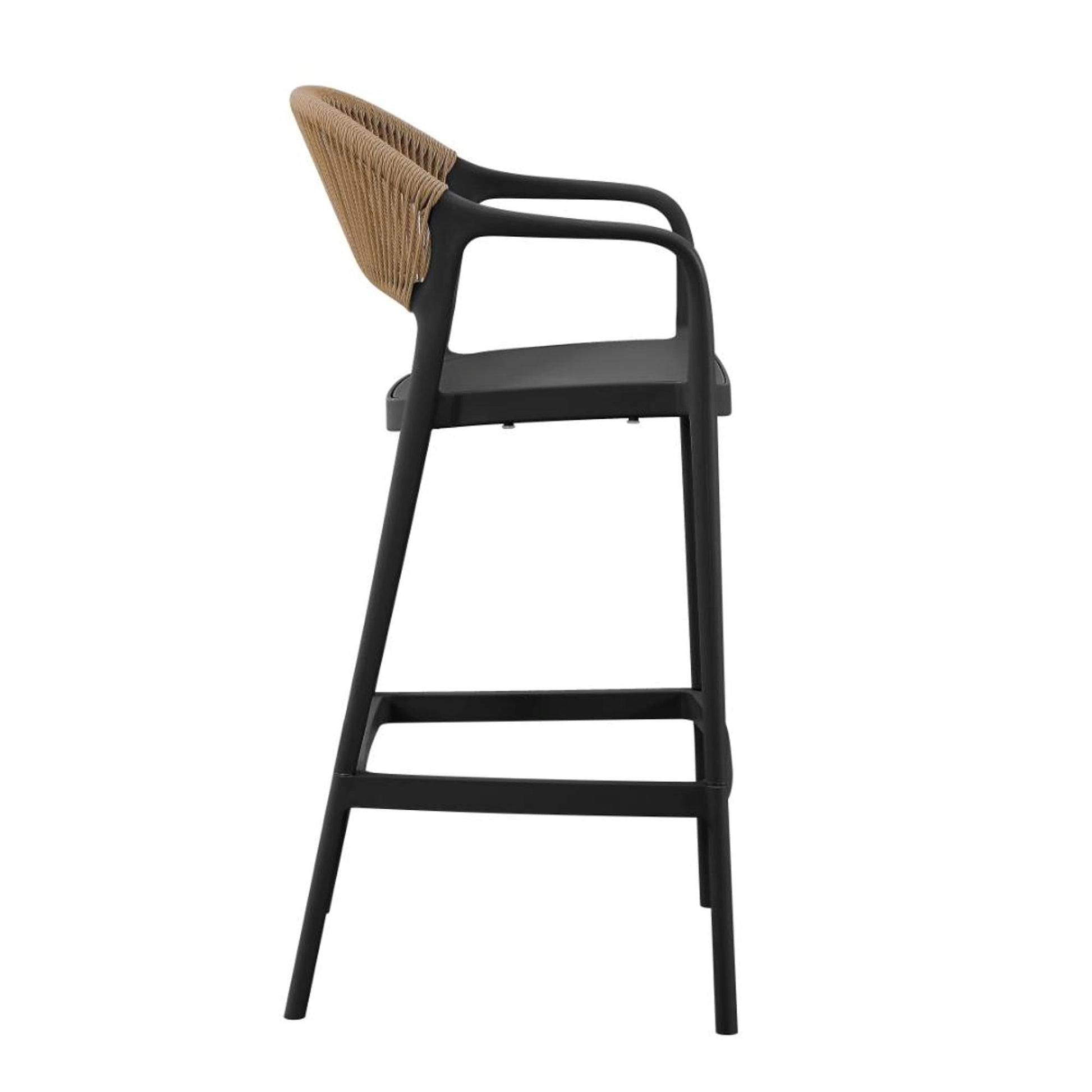 Silla Bar Bali 109X56X56 Rta Negro