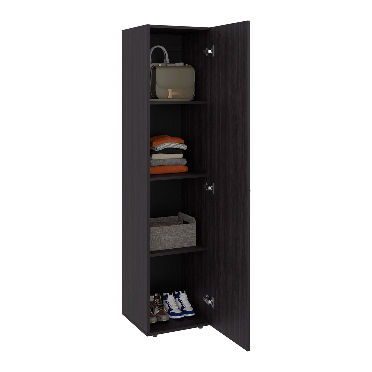 Closet Home Dreams 170X40X40 Rta Kronos Wengue Zf