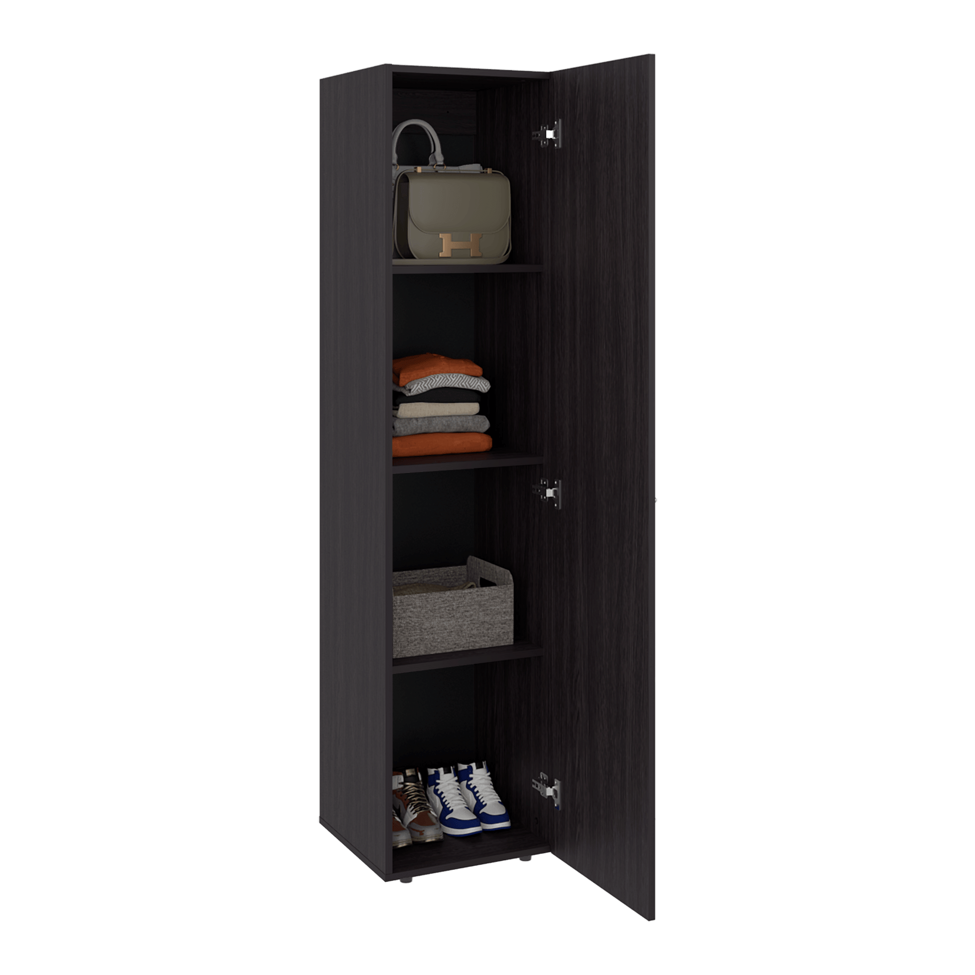Closet Home Dreams 170X40X40 Rta Kronos Wengue Zf