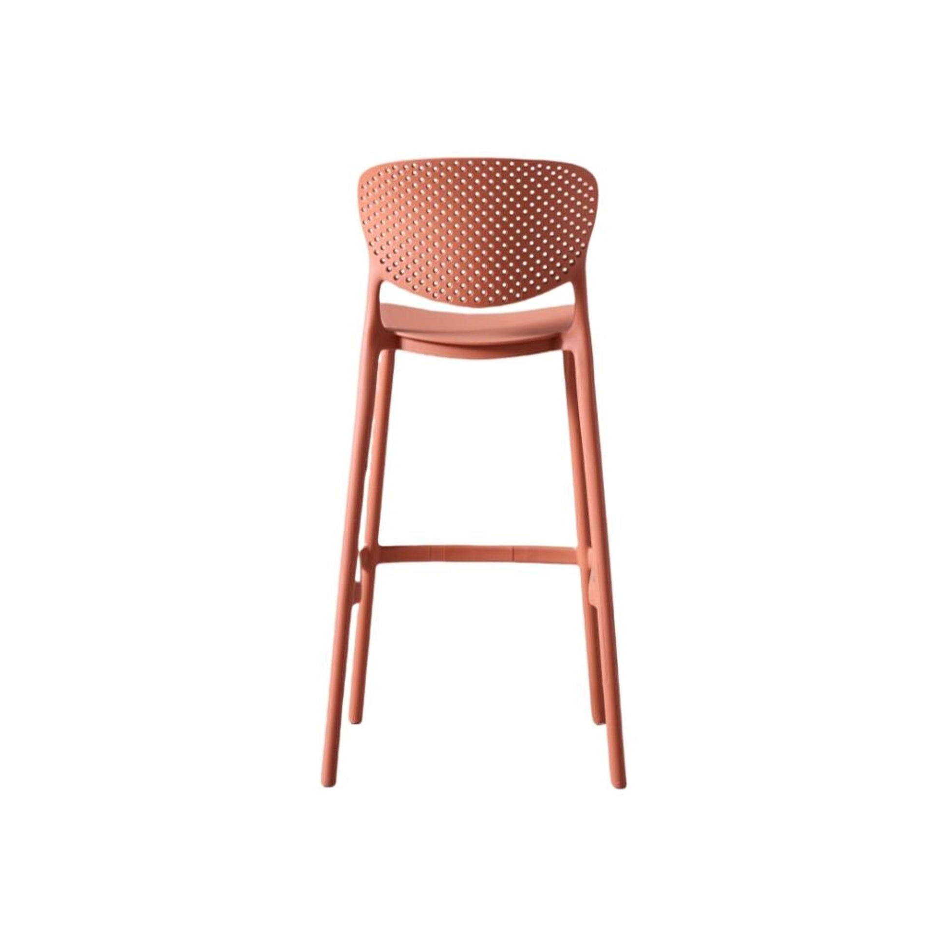 Silla Bar Rio 103X49X48 Rta Terracota