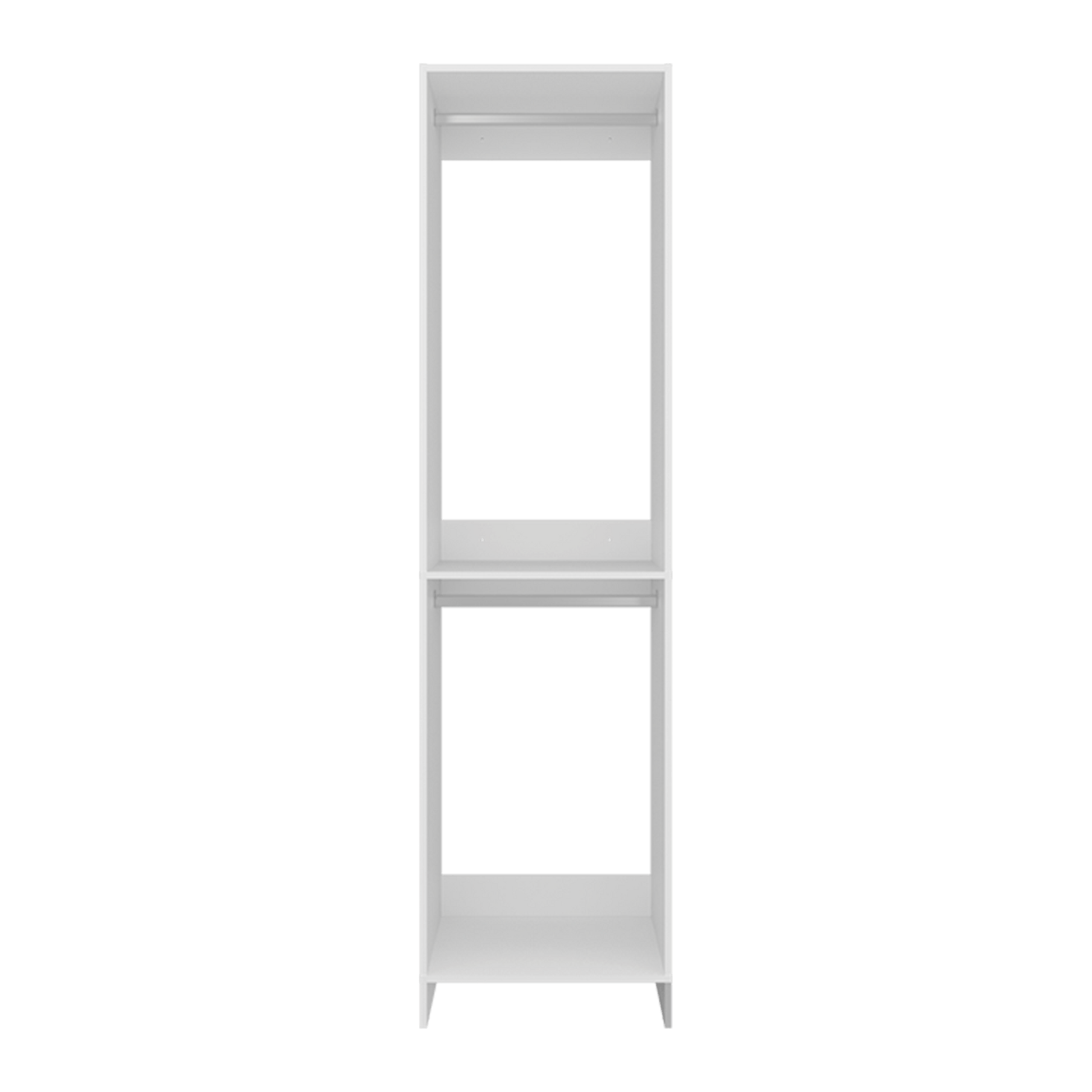 Closet Independiente 30 213X55X48 Rta Blanco Zf