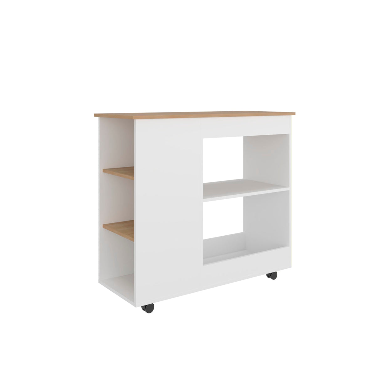 Meson De Cocina Bicolor 2P Rta Blanco Duna N/A