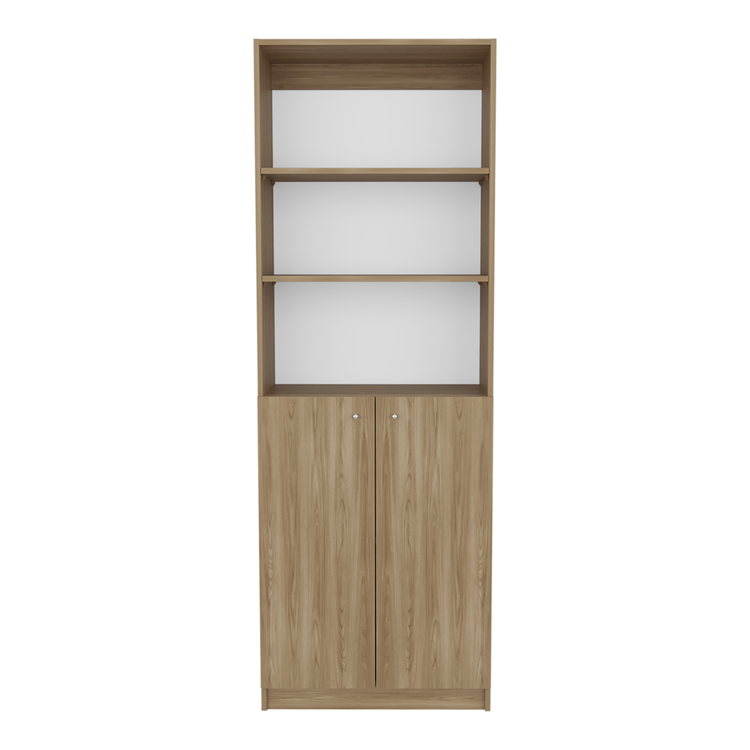 Estante Home E4 2P 180X62X29 Rta Fresno Blanco Zf