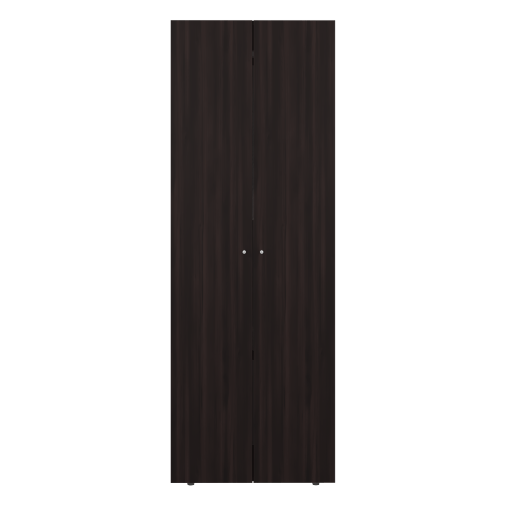 Closet 2 Puertas E1 Tuhogar 170X60X40 Rta Nogal Negro Zf