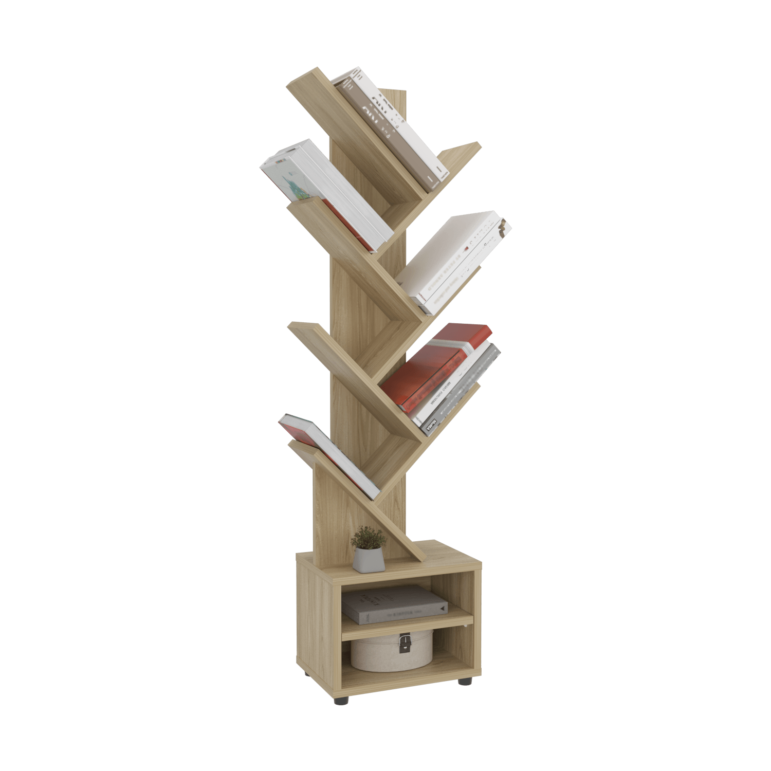 Biblioteca Kingstree 116X30X21 Rta Fresno Europeo