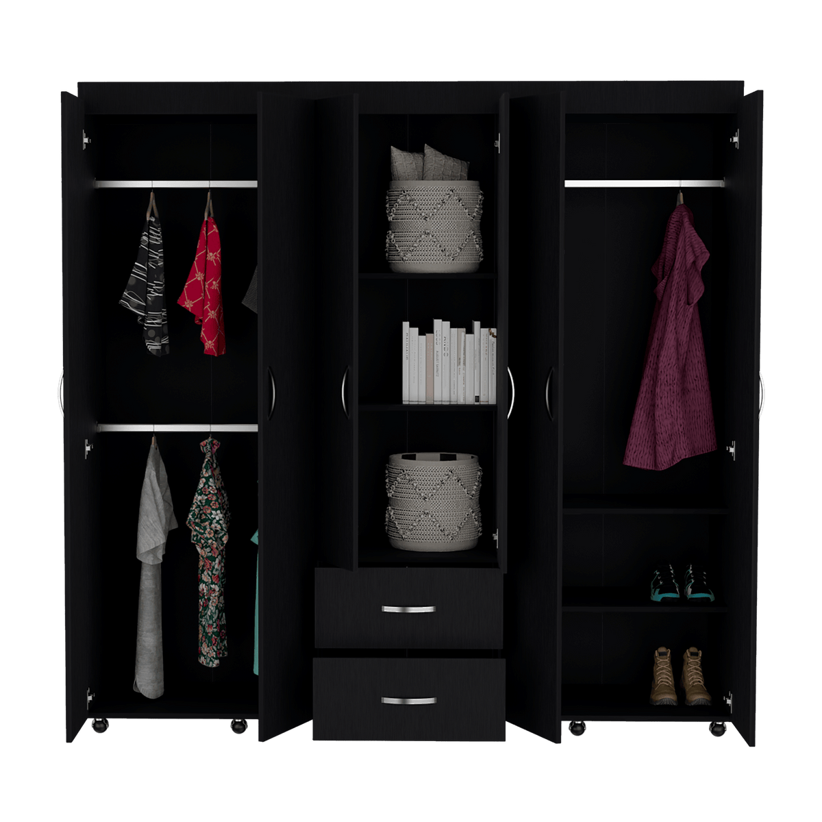 Closet Barilo 200X200X50 Rta Wengue