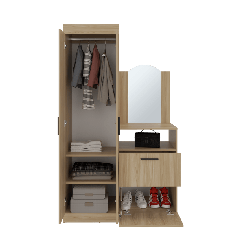 Ropero Praga 3 Puertas 1C 1 179X103X48 Rta Fresno