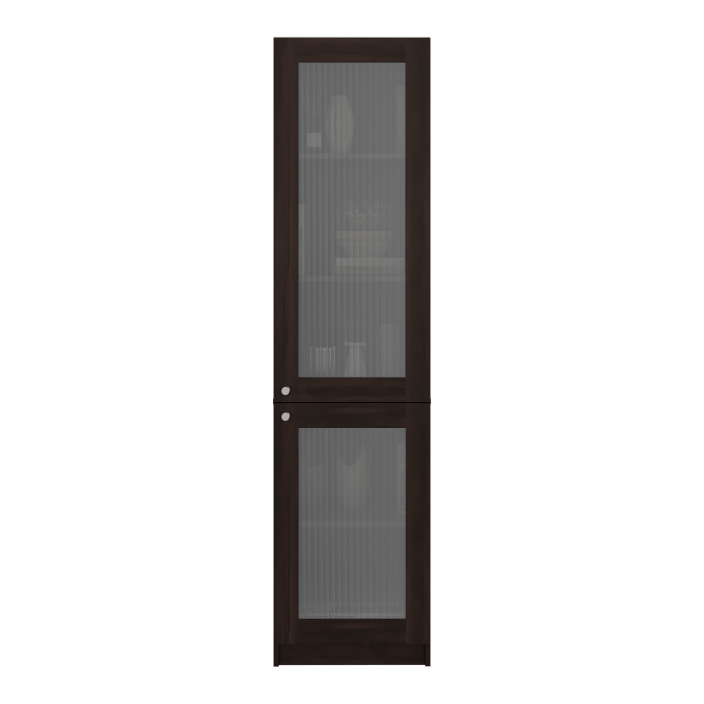 Estante Home E-M6 180X45X31 Rta Kronos Nogal Negro Zf