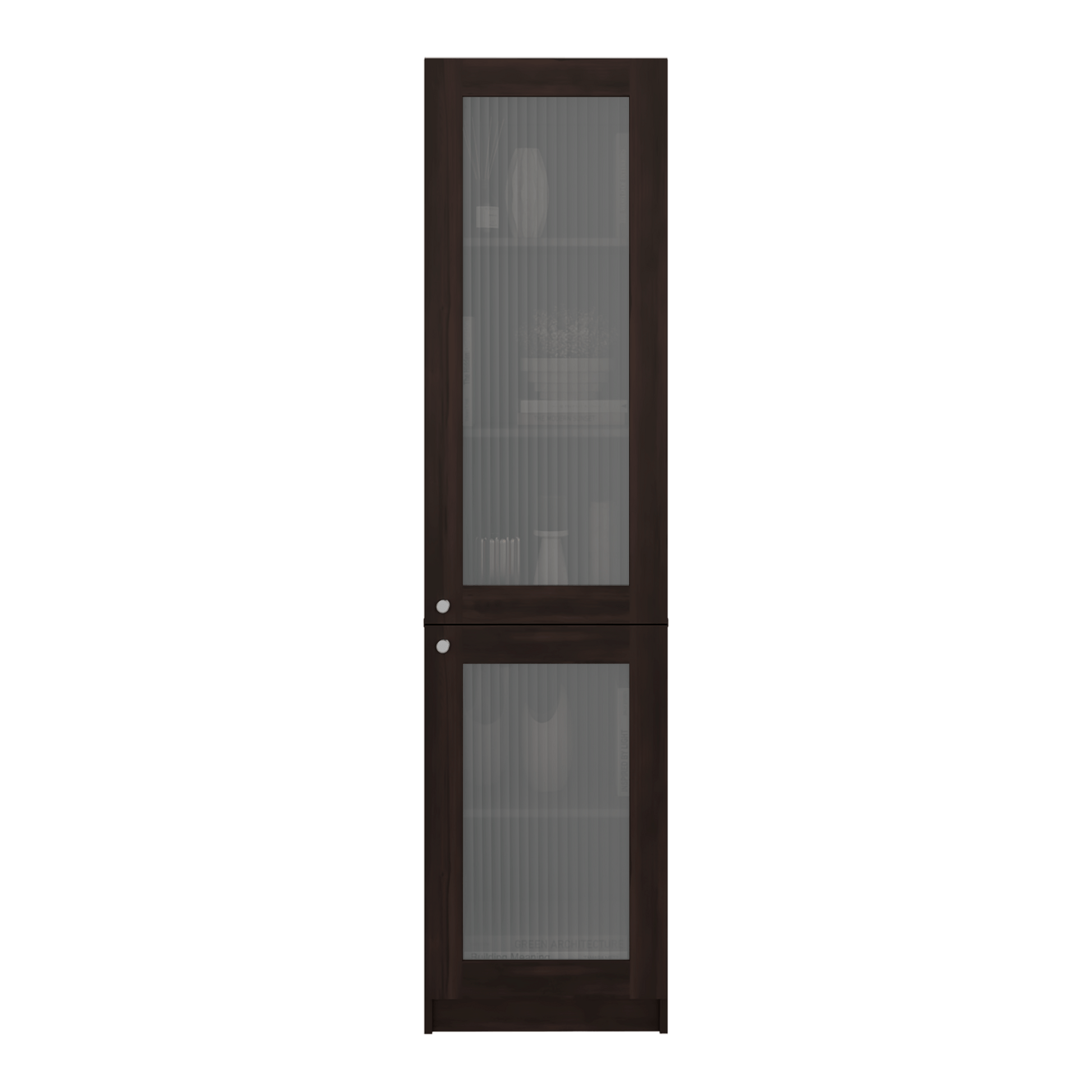 Estante Home E-M6 180X45X31 Rta Kronos Nogal Negro Zf