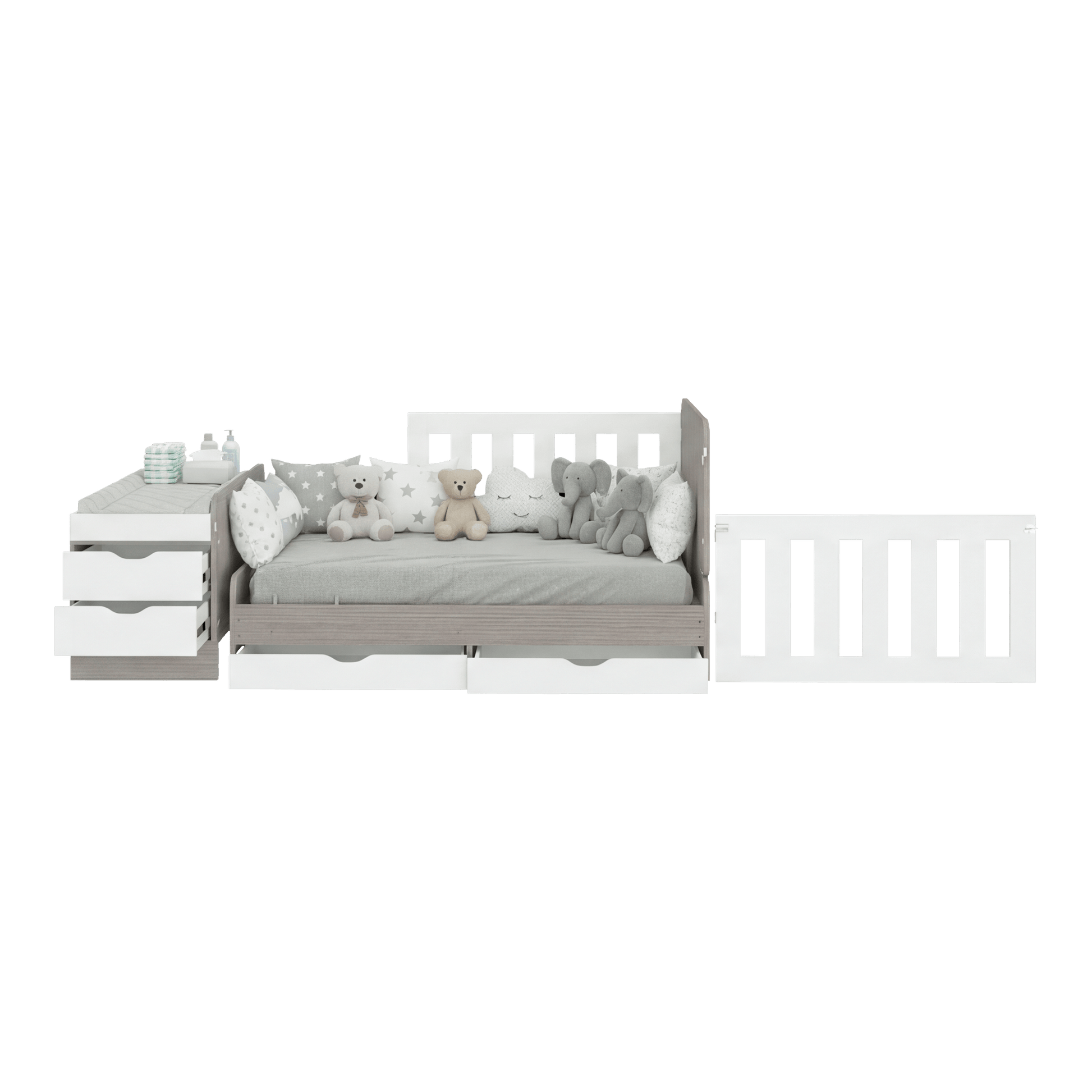 Cama Corral Rosario Blanco Positano