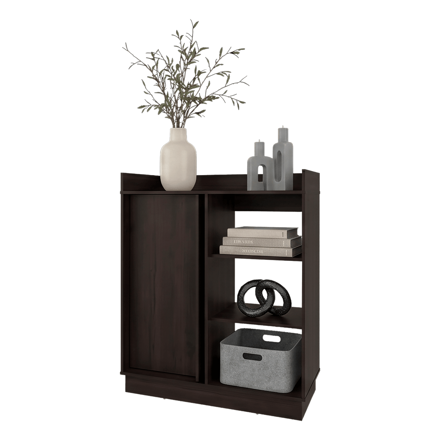 Bife Caoba 120X100X45 Rta Nogal Zf