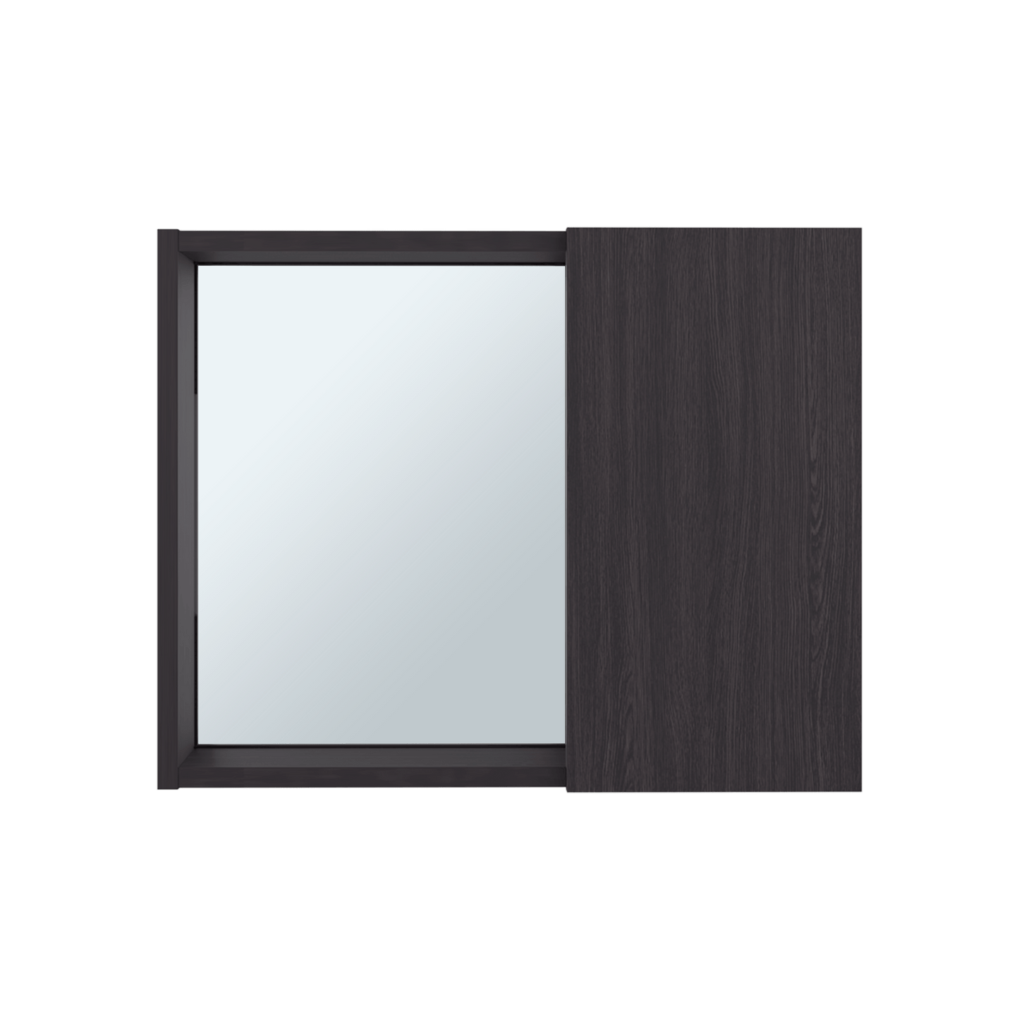 Gabinete De Baño Alessi 40X50X12 Rta Wengue Zf