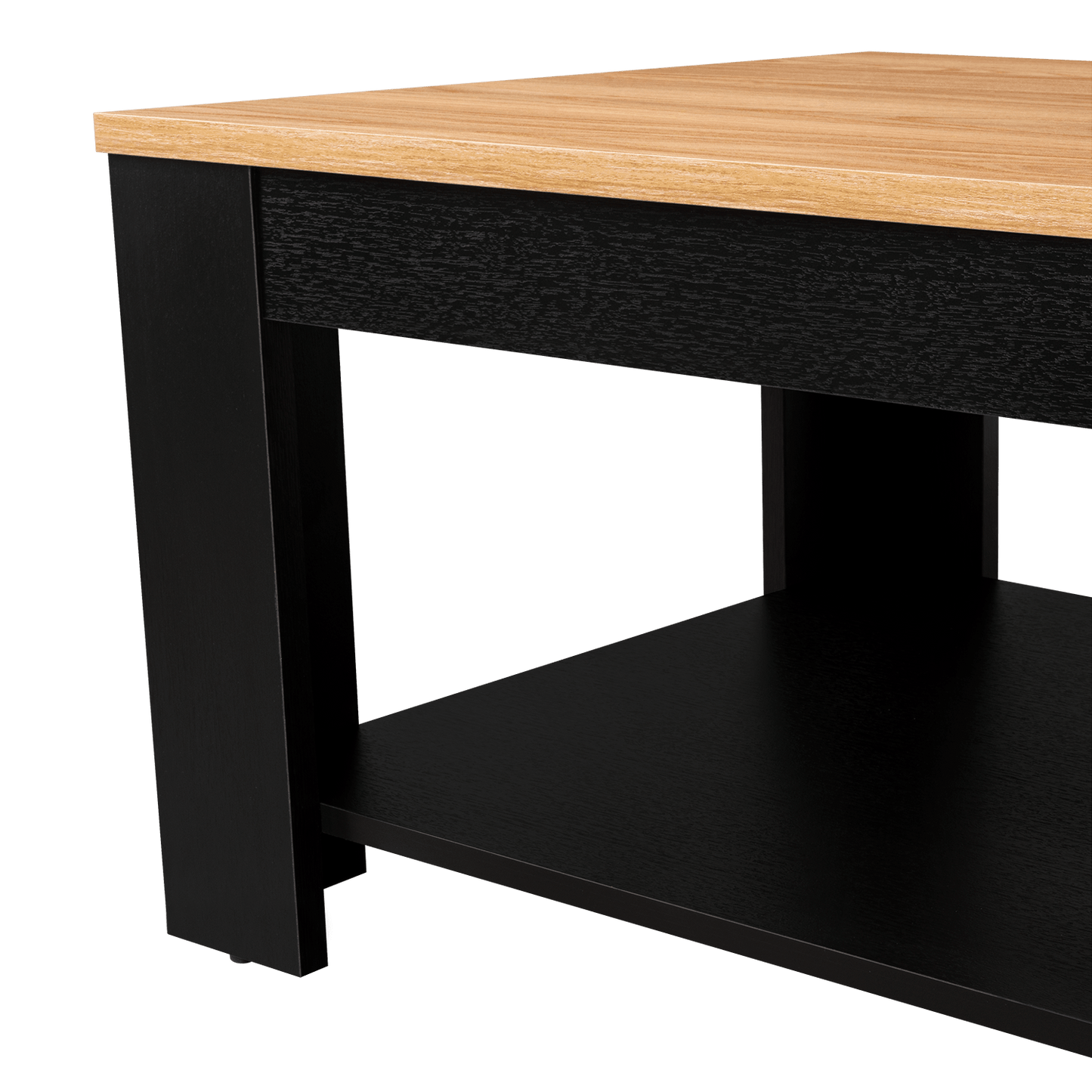 Mesa De Centro Cecil 41X120X60 Rta Wengue Fresno Zf
