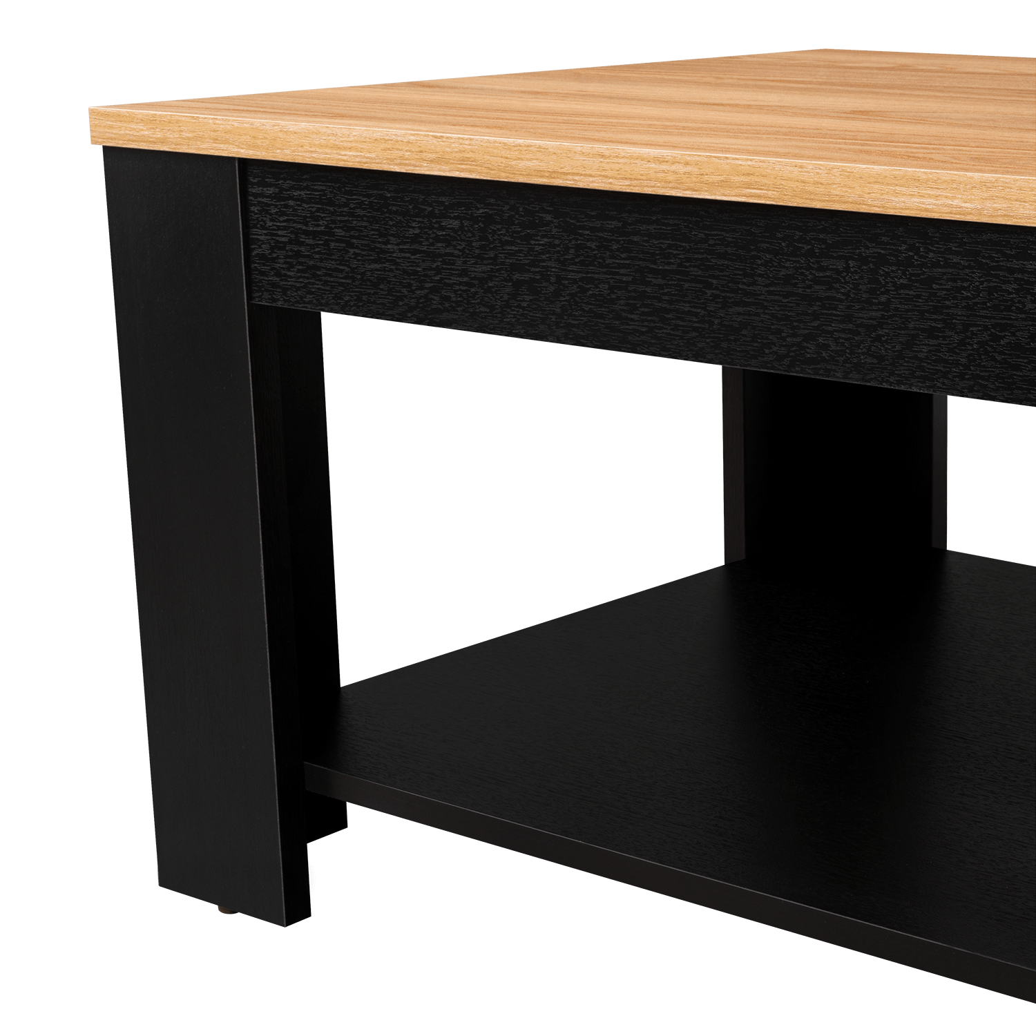 Mesa De Centro Cecil 41X120X60 Rta Wengue Fresno Zf