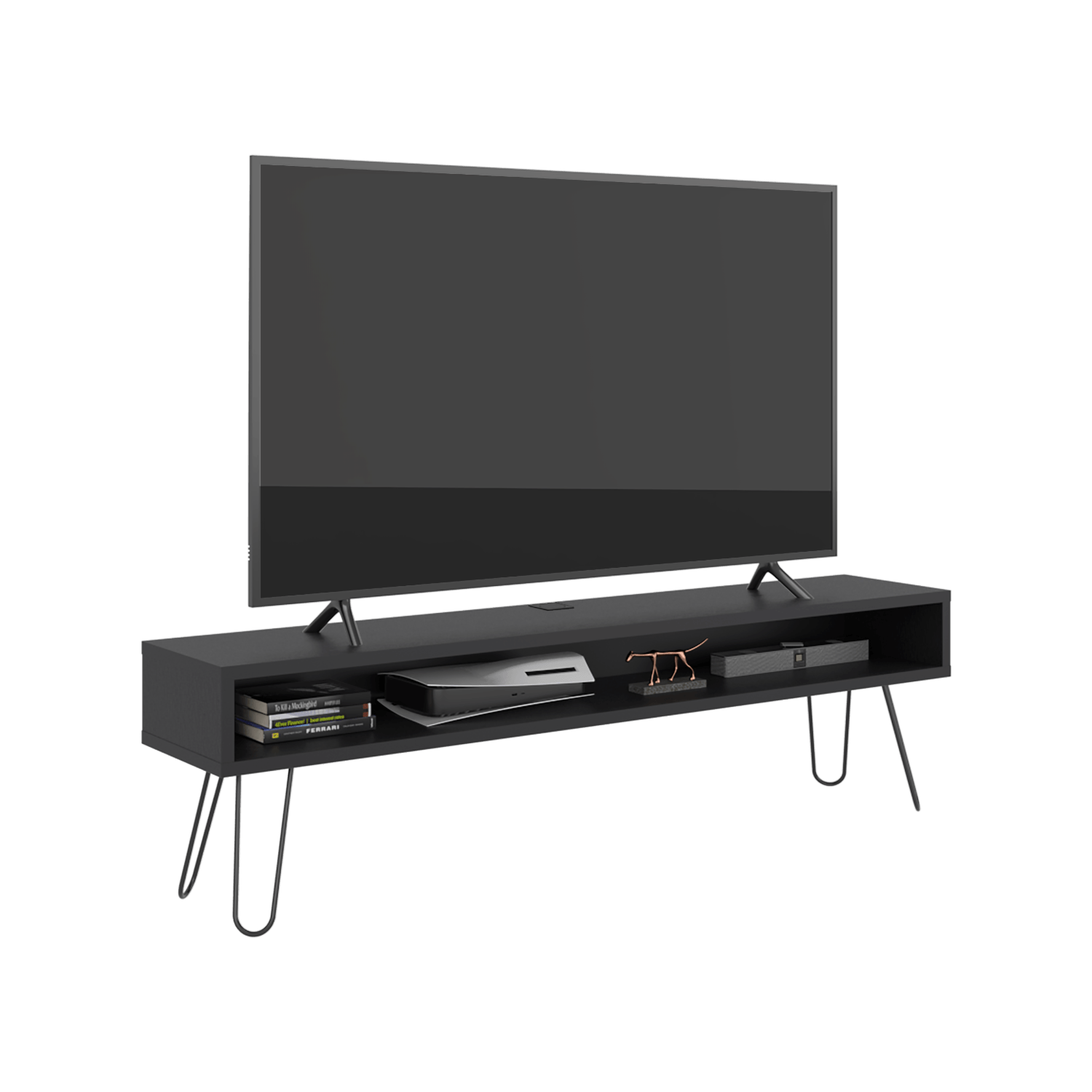 Rack  De Tv Luft 75" 49X180X35 Rta Wengue