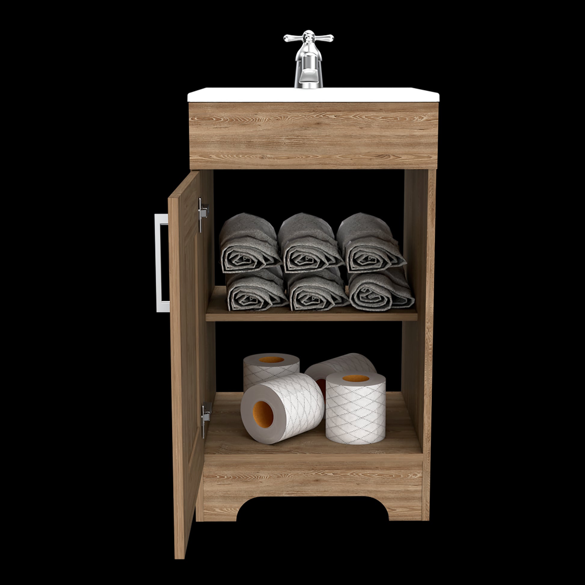 Mueble Para Lavamanos Barcelona 2 Rta Miel
