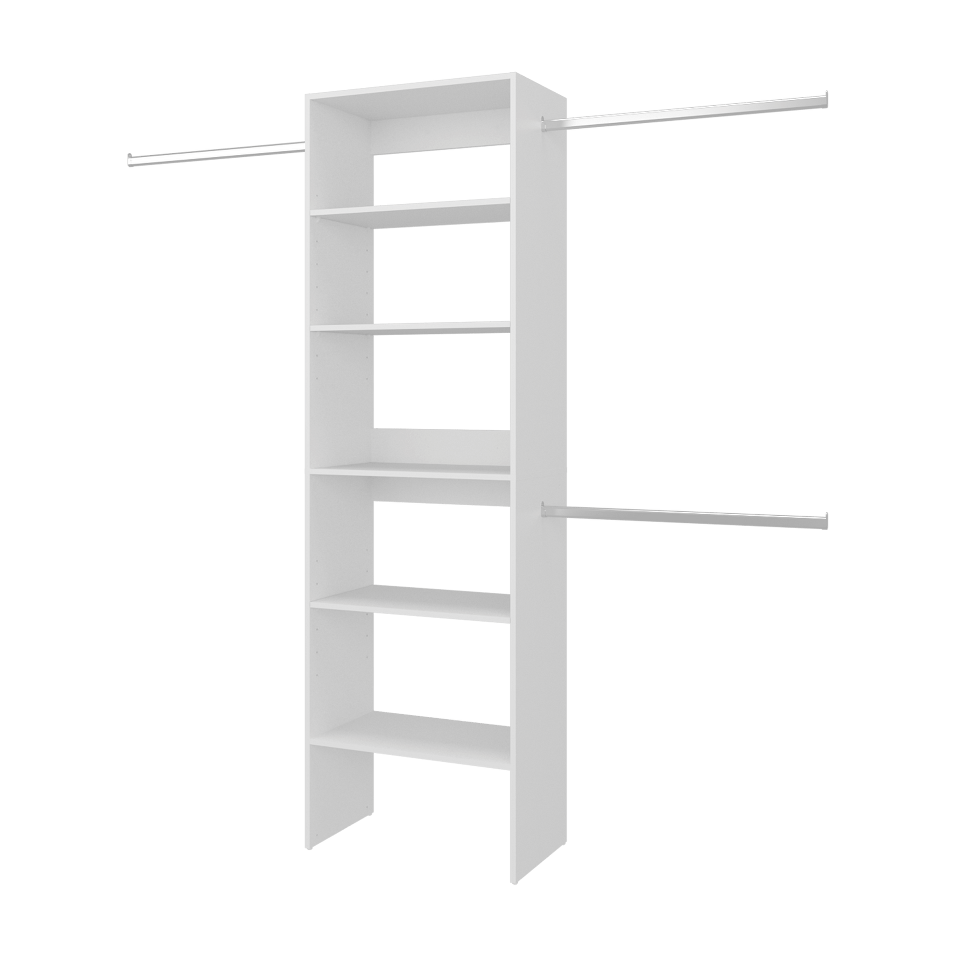 Closet Abierto Selt 210X63X36 Rta Kronos Blanco Zf