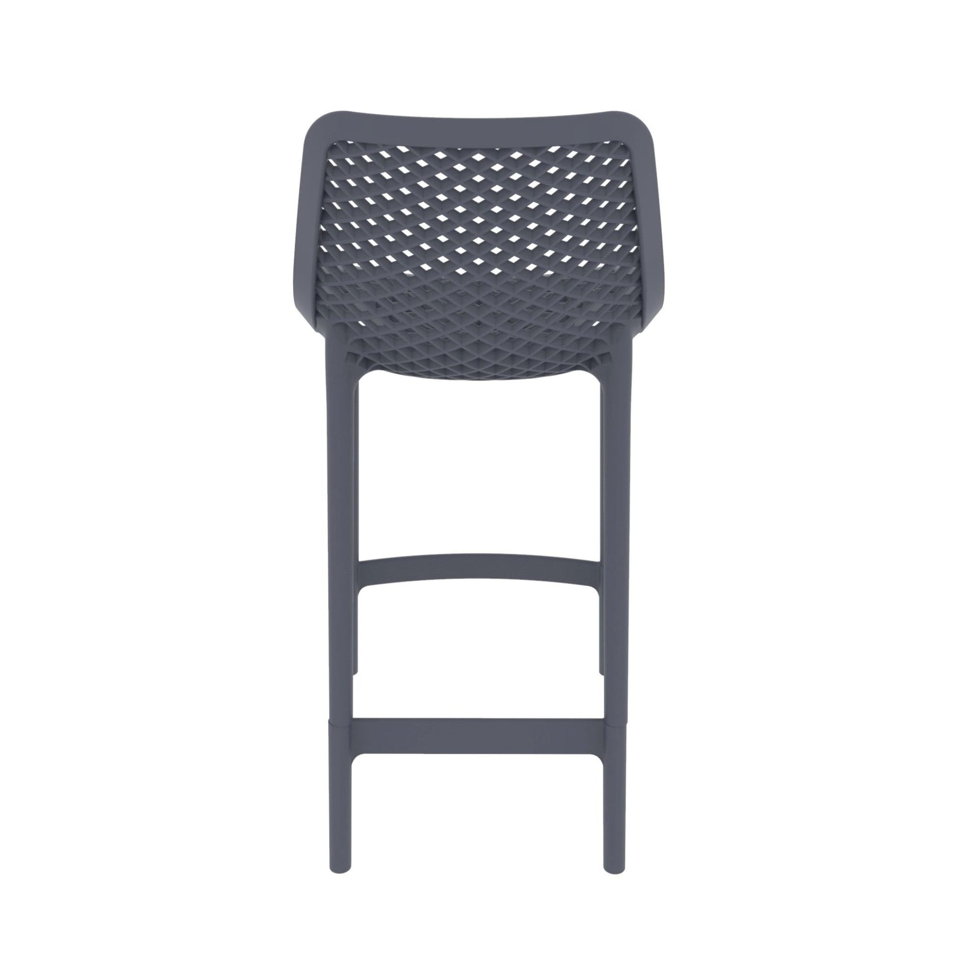 Silla Bar Miame 95X44X52 Rta Gris Oscuro