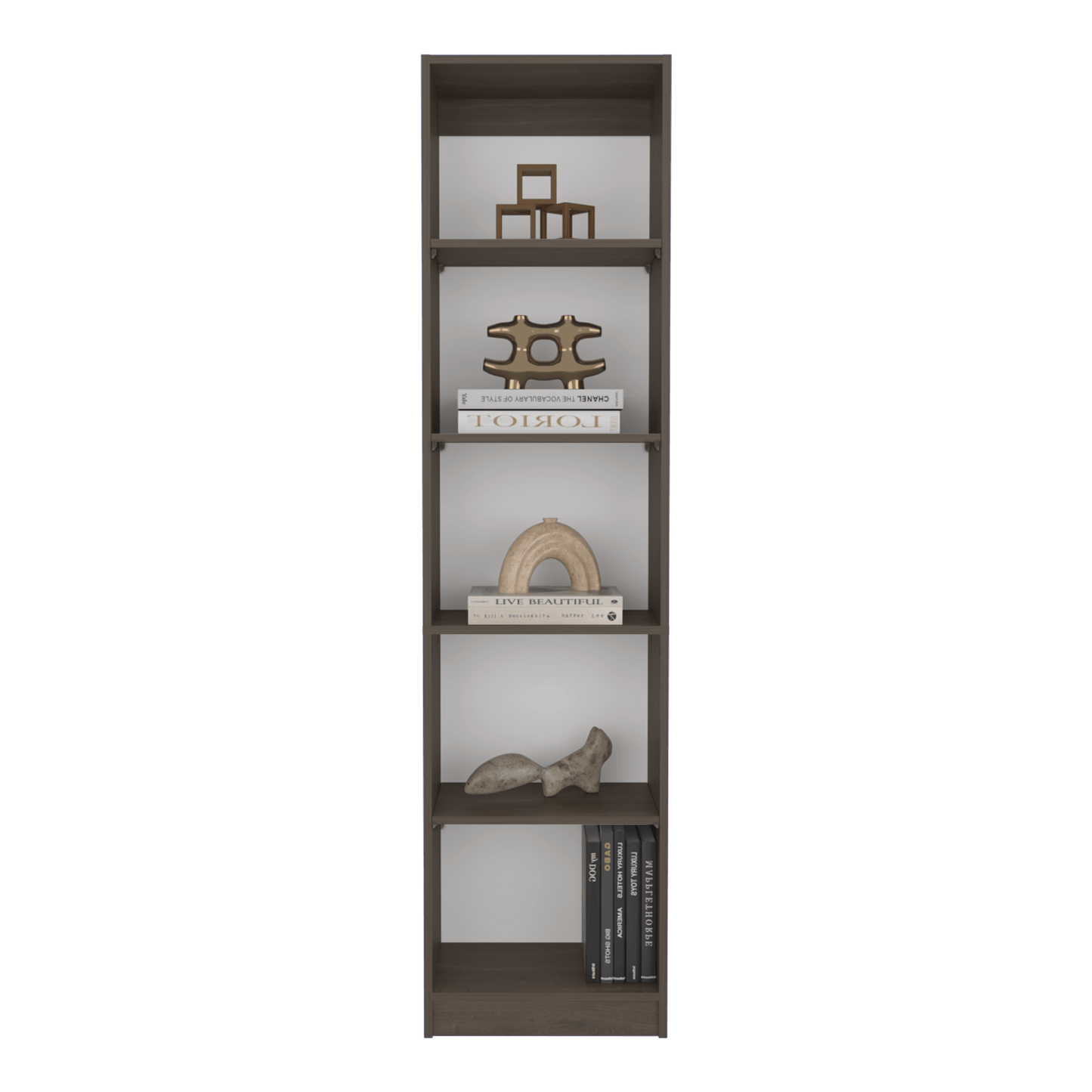 Estante Home E2 5 Espacios 180 X 45 Rta Milan Blanco