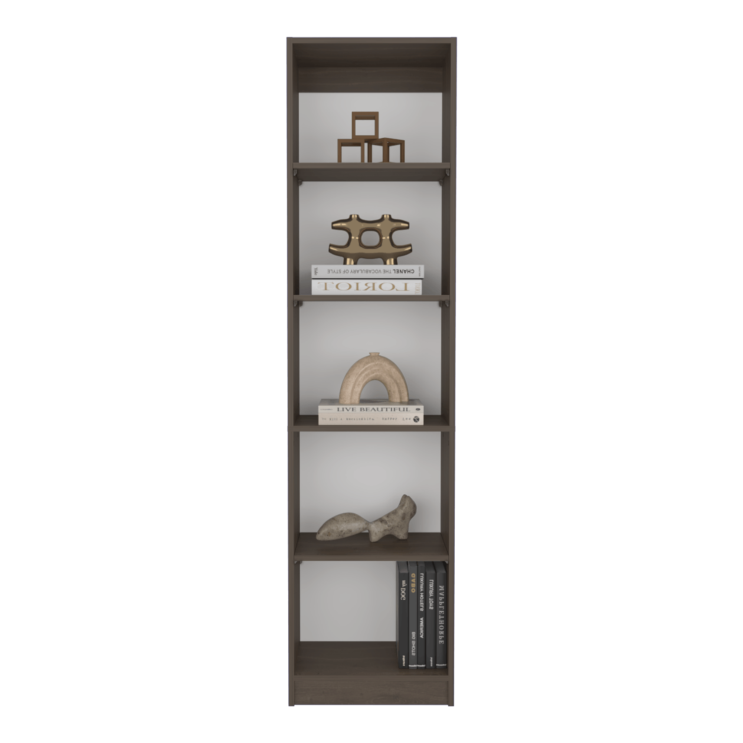 Estante Home E2 5 Espacios 180 X 45 Rta Milan Blanco