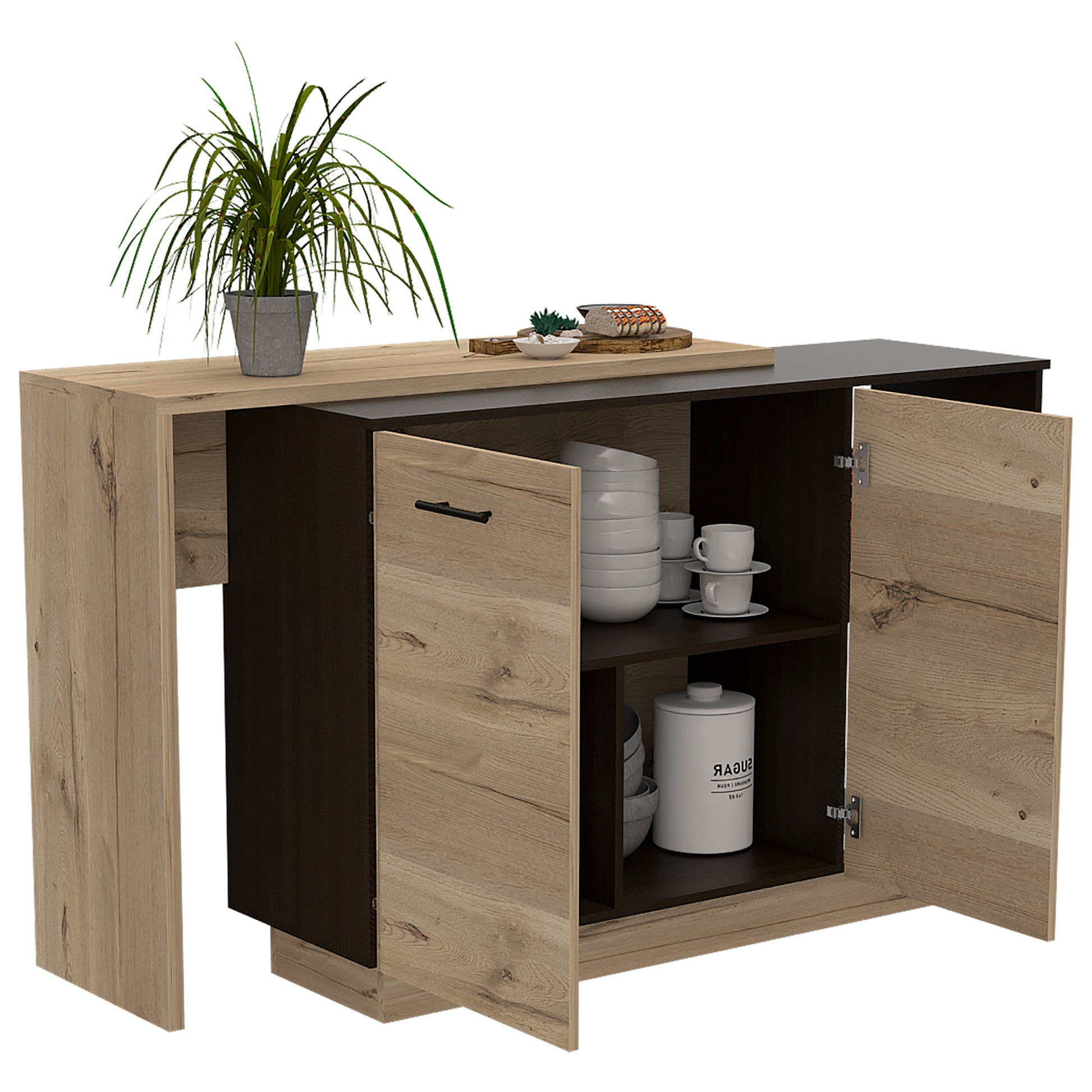 Barra Cocina Sicilia Rta Wengue + Duna Zf