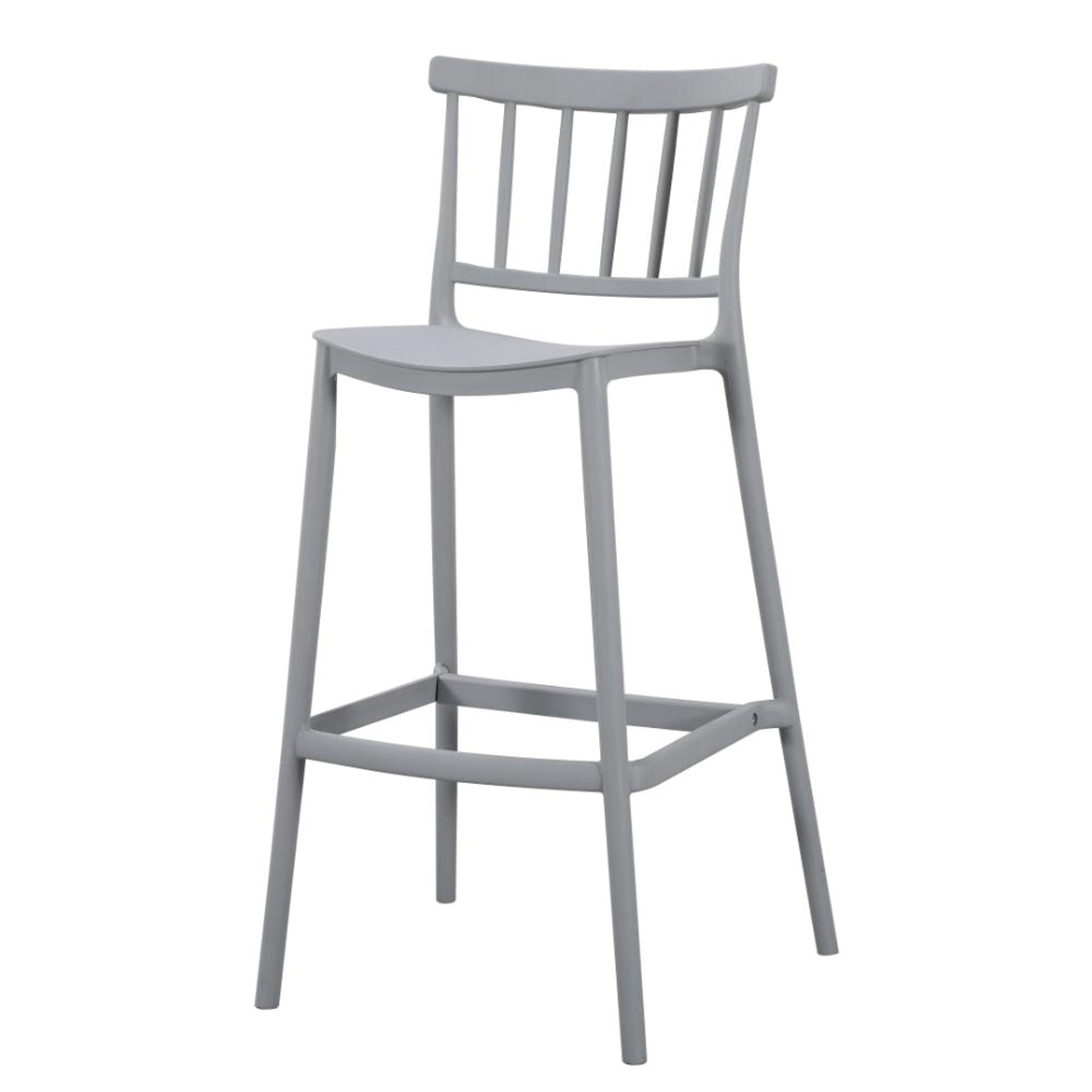 Silla Bar Oxford 104X37X48 Rta Gris