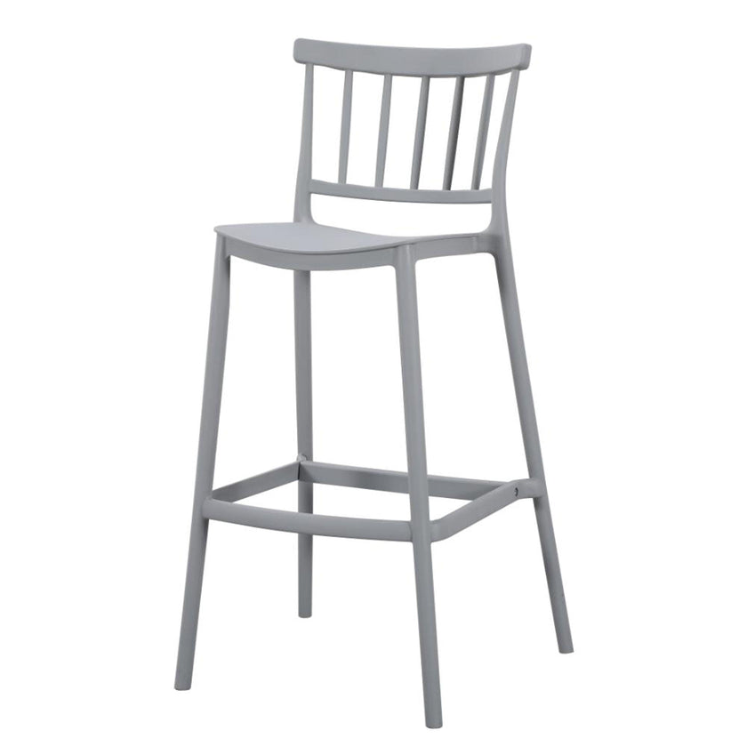 Silla Bar Oxford 104X37X48 Rta Gris