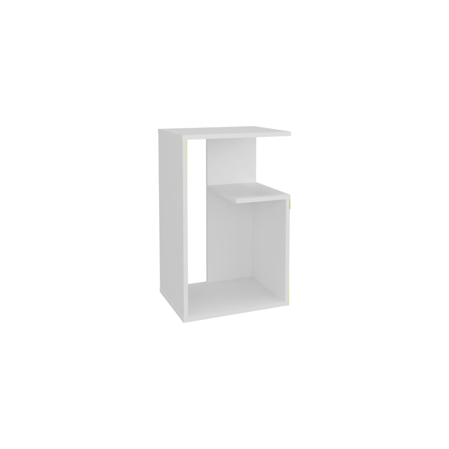 Mesa Auxiliar Everett 63X39X30 Rta Blanco