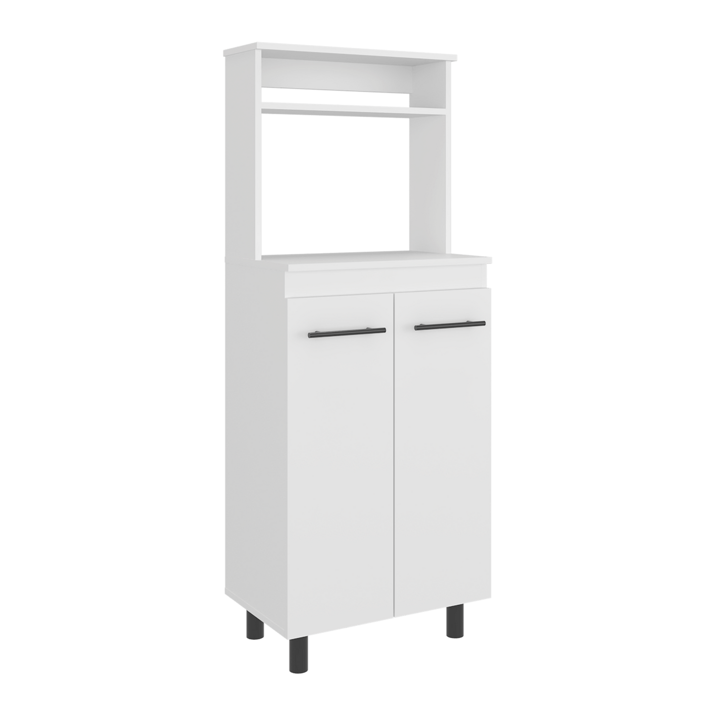 Mueble Microondas Alani 140X60X35 Rta Blanco Zf
