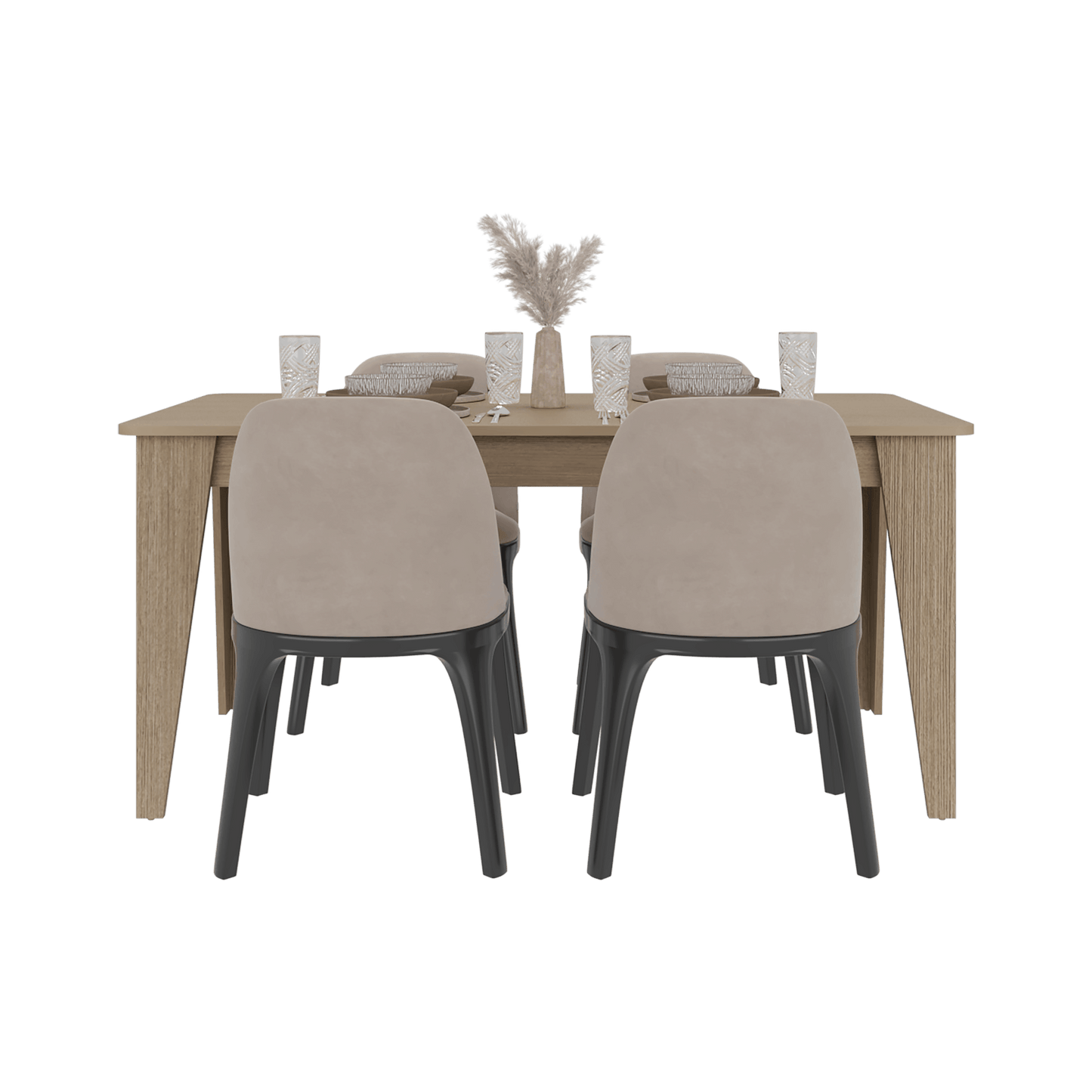 Mesa Comedor Torino 74X160X88 Rta Cartagena