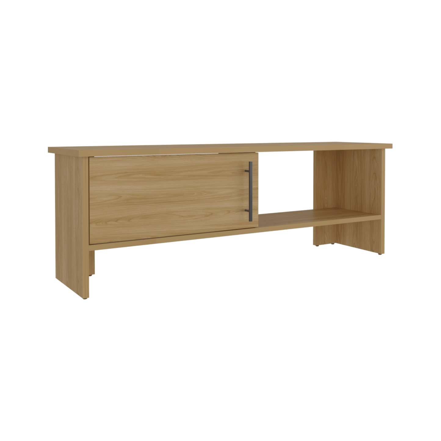 Mesa De Tv Navia Con Puerta 42X120X31 Rta Fresno Eu
