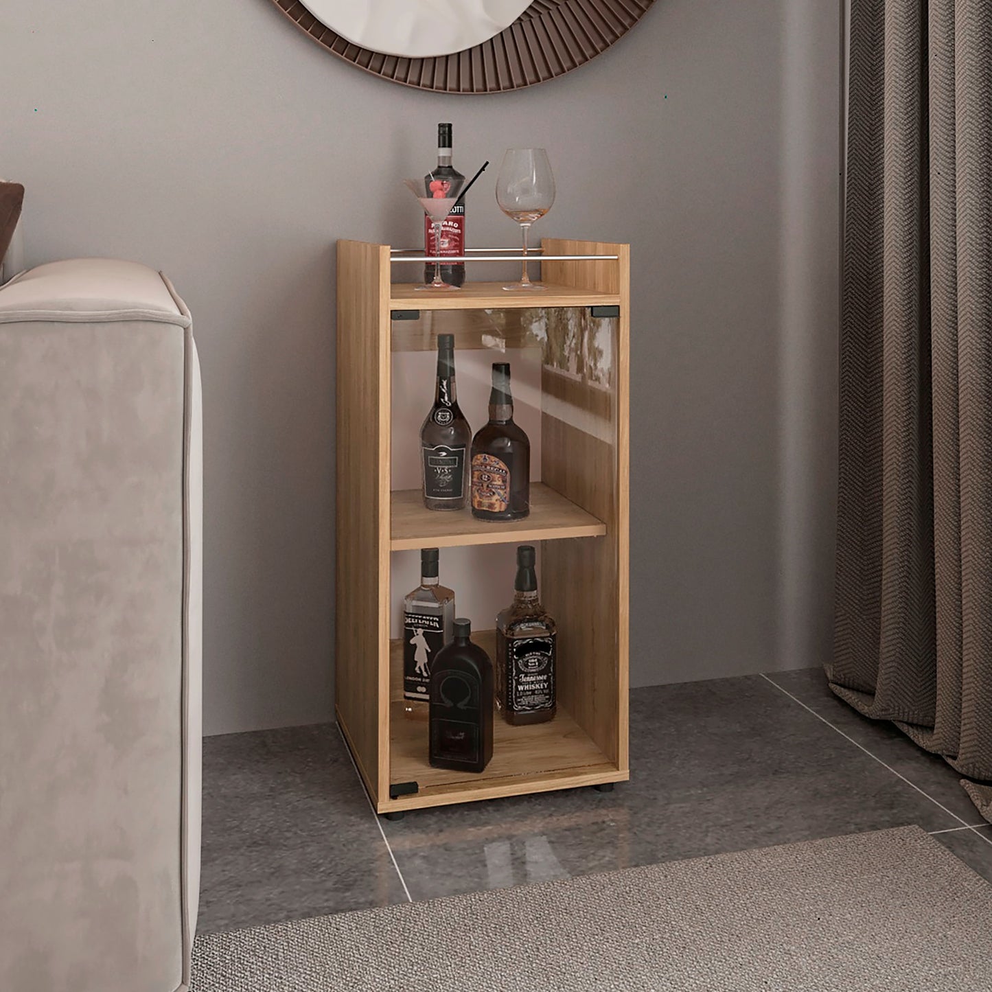 Torre Minibar Theba 81X38X37 Rta Fresno Eu Zf