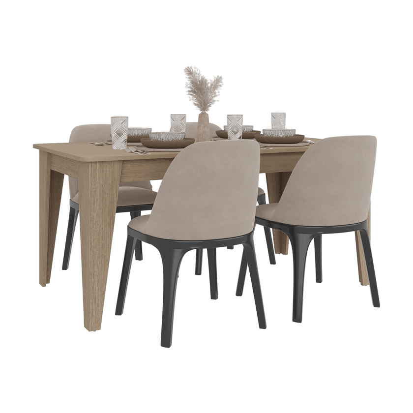 Mesa Comedor Torino 74X160X88 Rta Cartagena