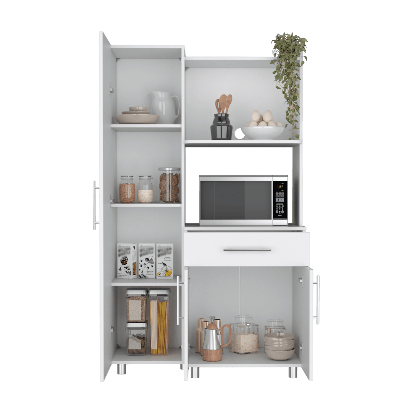 Alacena Pantress 165X98X45 Rta Blanco
