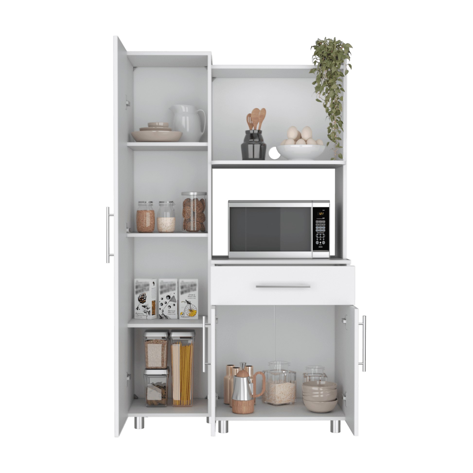 Alacena Pantress 165X98X45 Rta Blanco