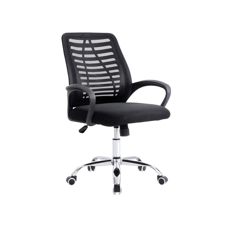 Silla Oficina Con Brazos Liz Bm-806 99X61X58 Rta Negro