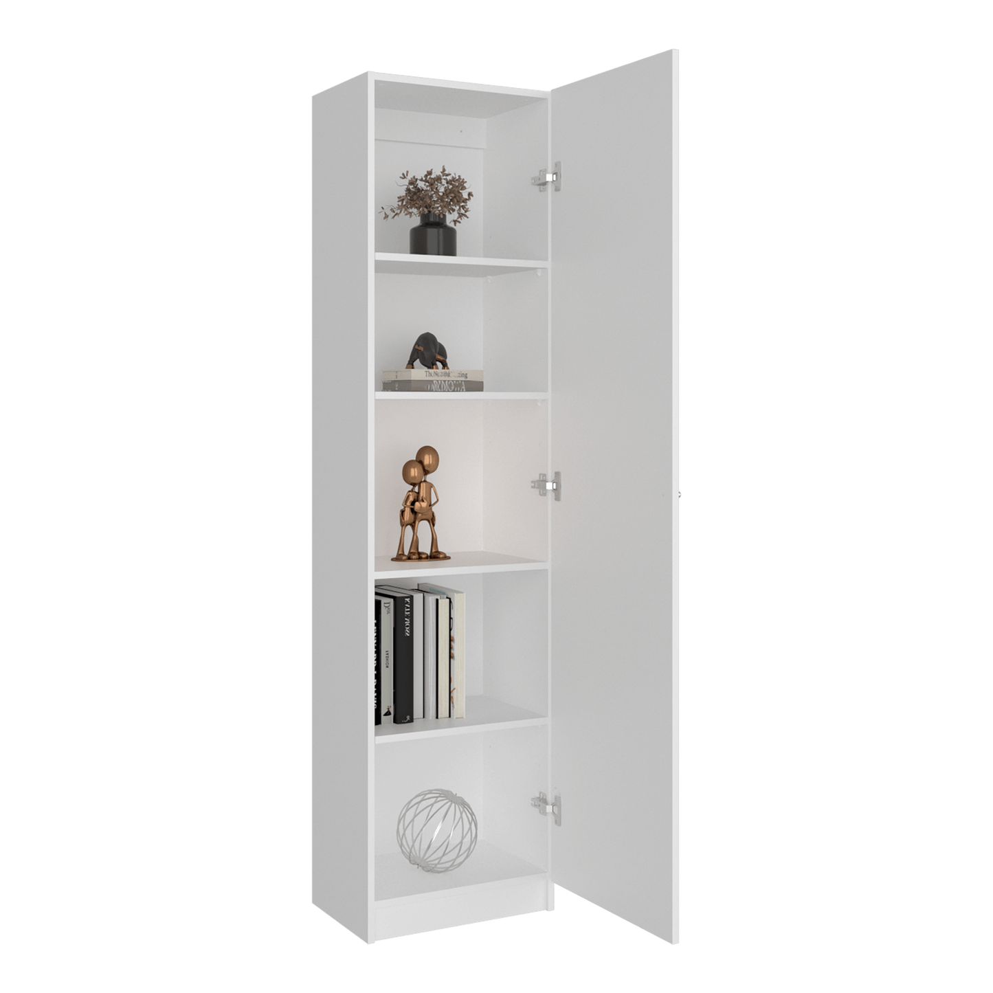 Estante Home E5 180X45X31 Rta Blanco Mqz Zf
