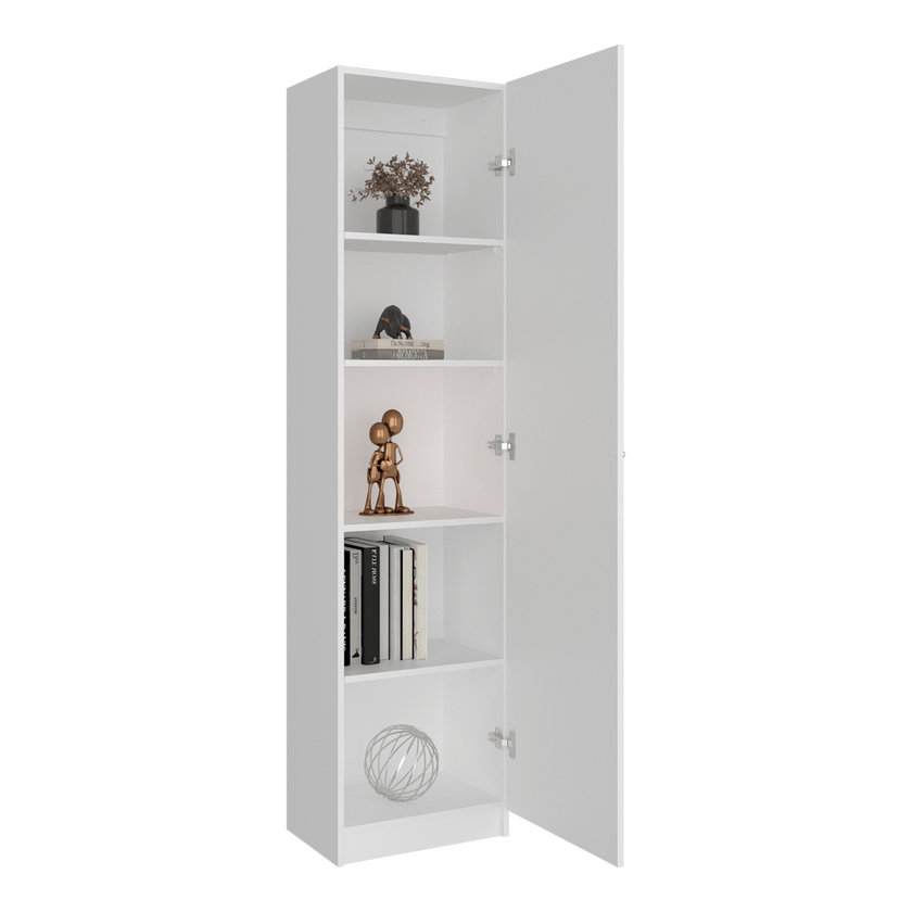 Estante Home E5 180X45X31 Rta Blanco Mqz Zf