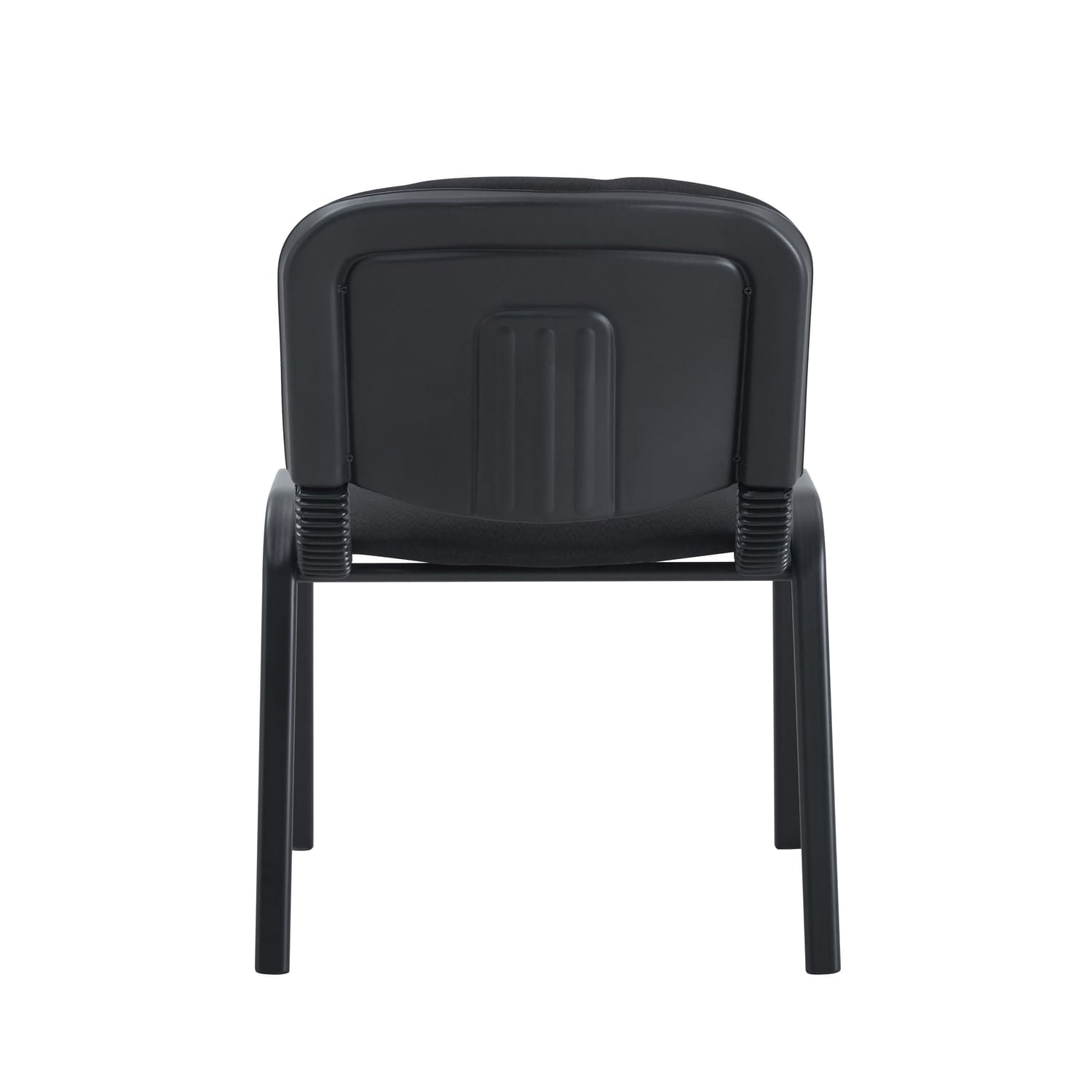 Set X5 Silla Interlocutura Sin Brazo Paño Bm-1122 77X54X59 Rta Negro