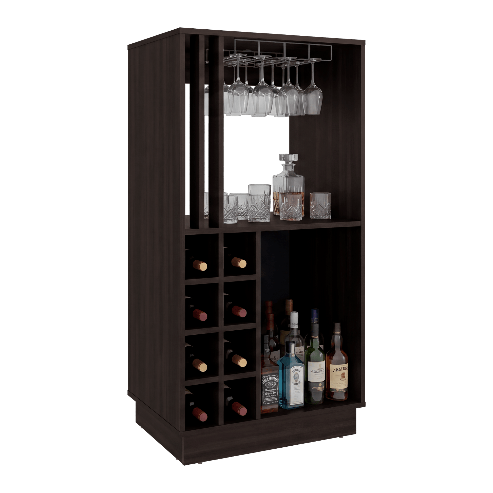 Bar Caoba 120X60X45 Rta Nogal Zf