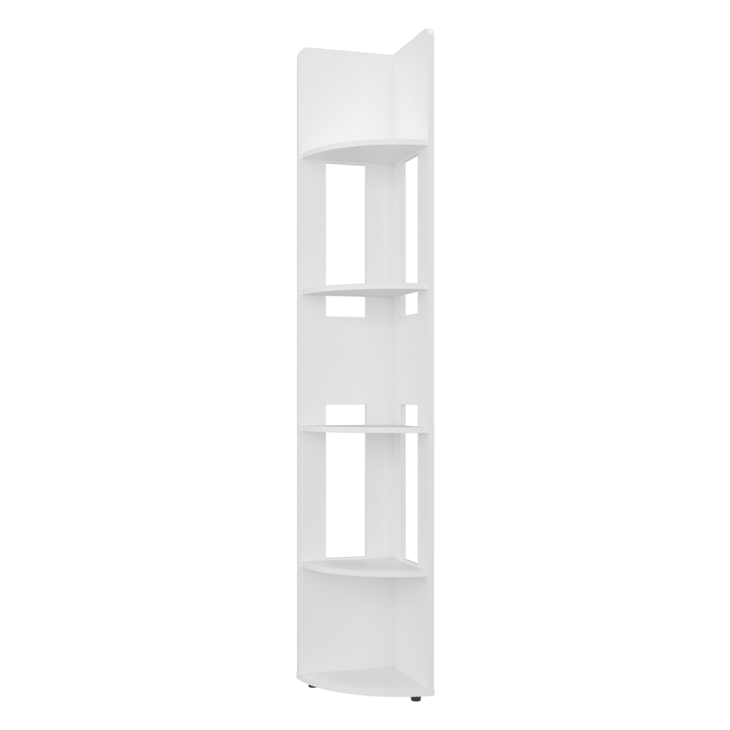 Estante Esquinero Home E7 180X30X30 Rta Blanco Mqz Zf