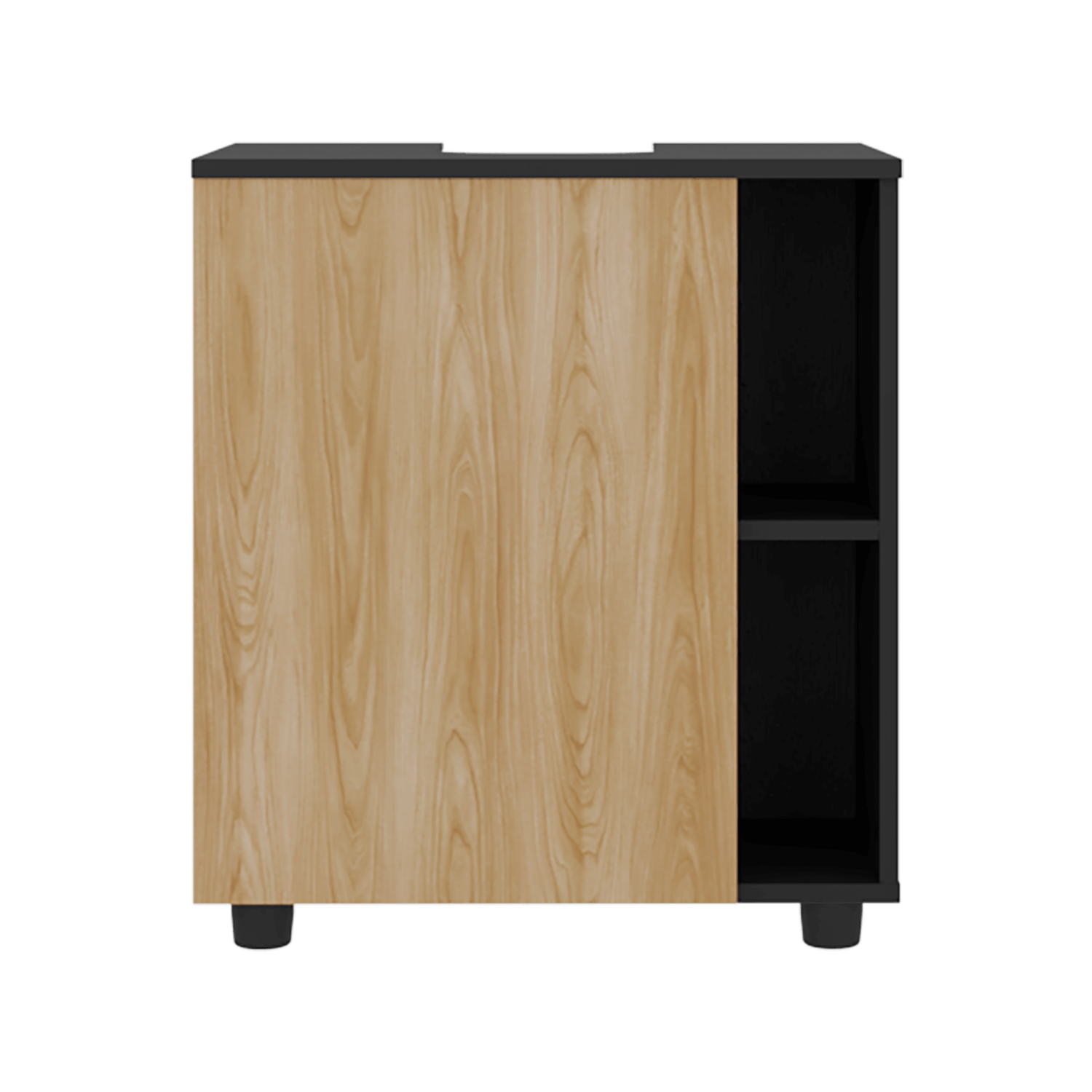 Mueble Para Lavamanos Pascuale 62X55X41 Rta Fresno Wengue