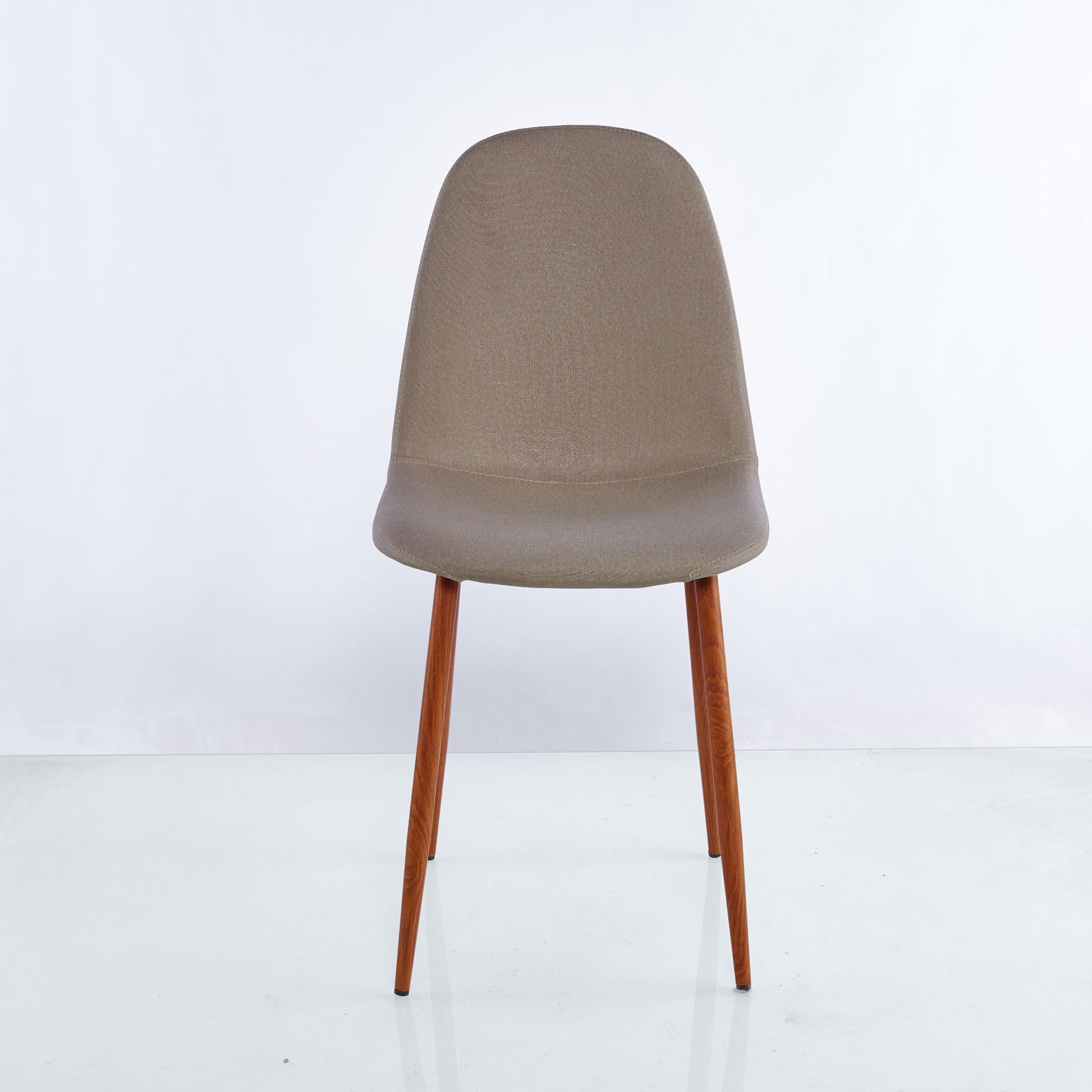 Set X2 Silla Concept - Bm-Dc001 85X44X50 Café Claro/Oscuro