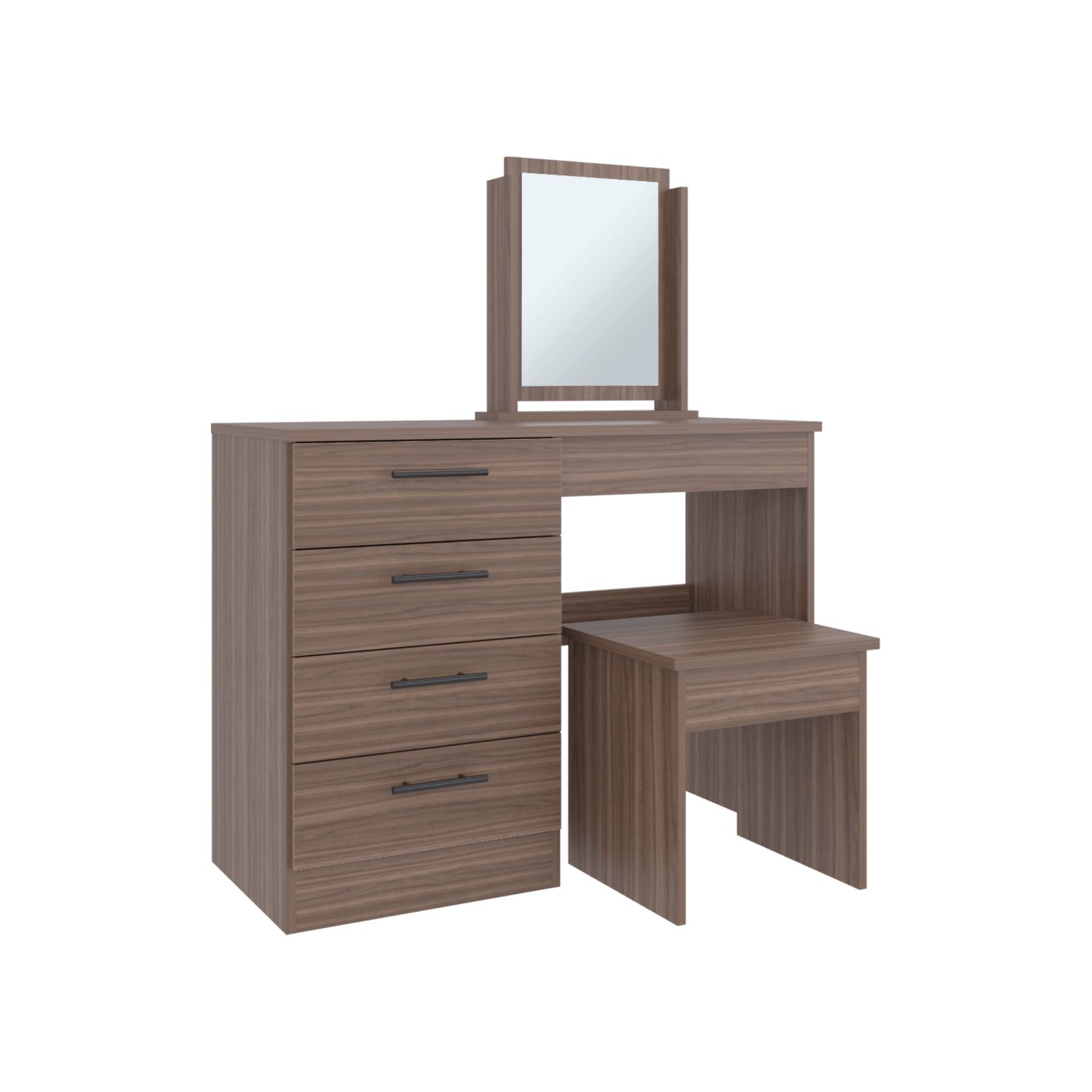 Mueble Tocador Kaia Rta Avellana + Wengue